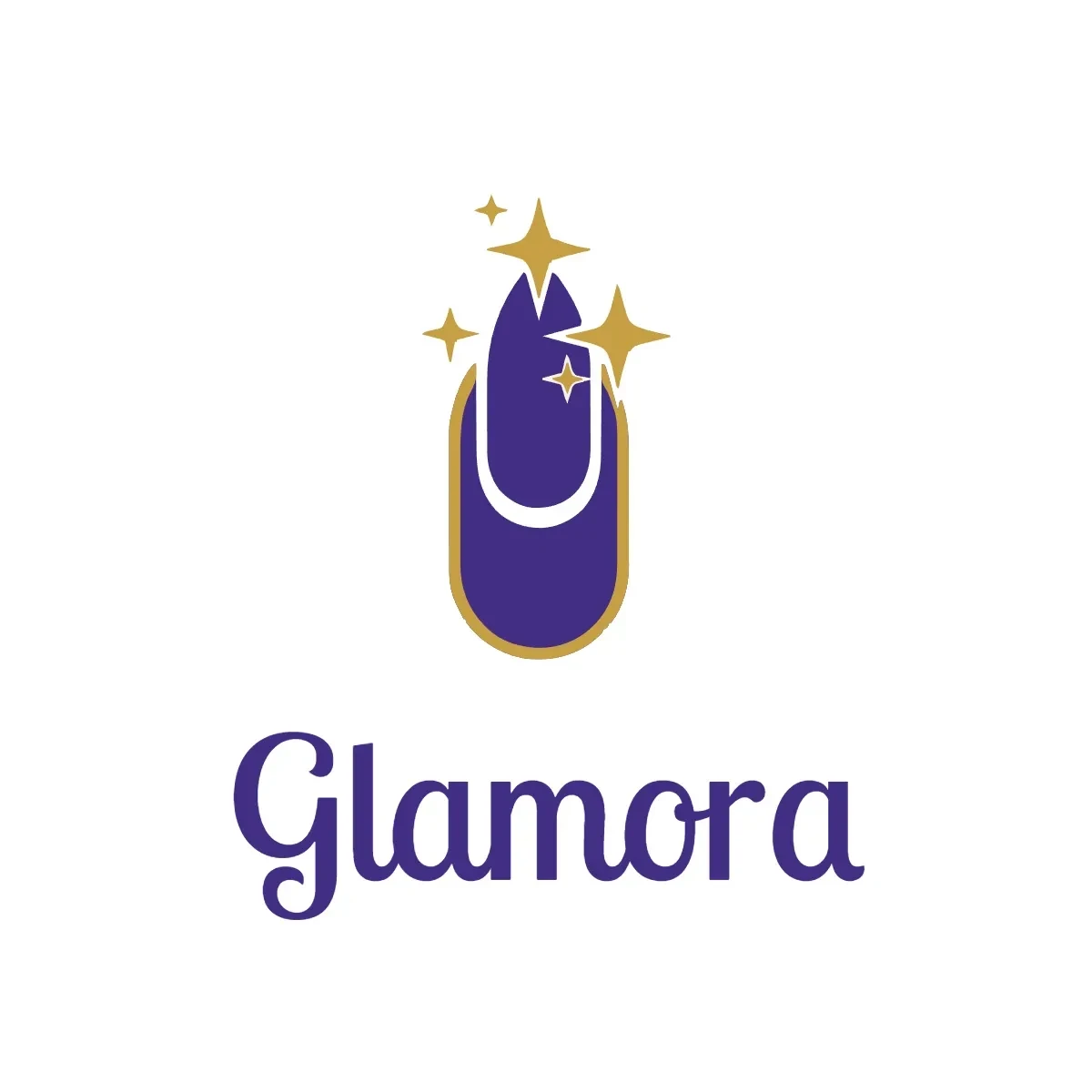 Free Glam Nails Logo Template