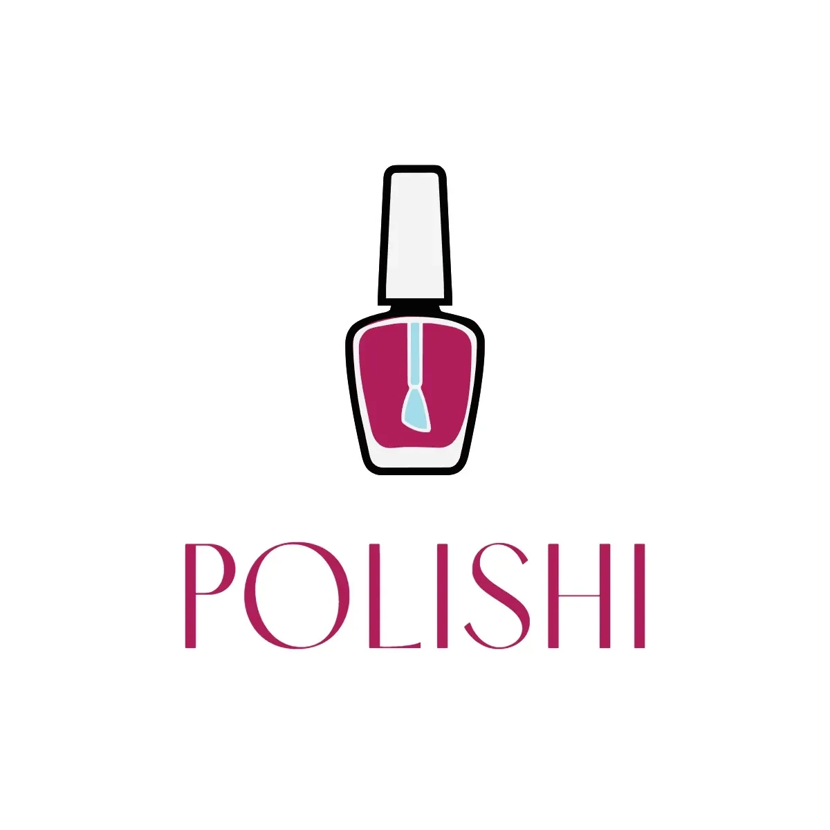 Free Nail Polish Logo Template