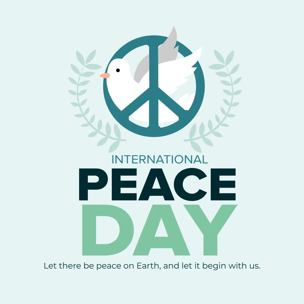 Free International Day of Peace Clip Art Template to Edit Online