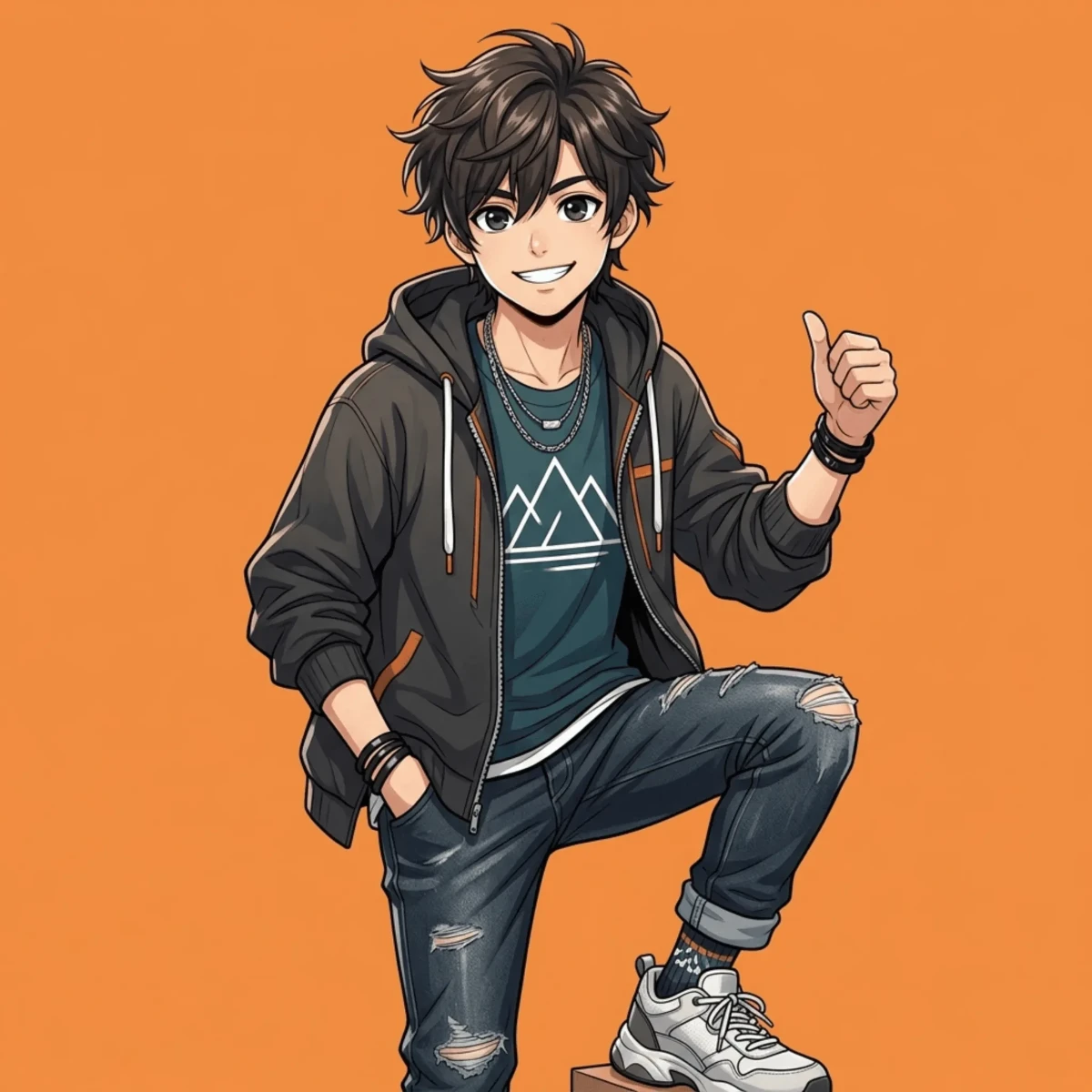Free Teen Anime Template to Edit Online