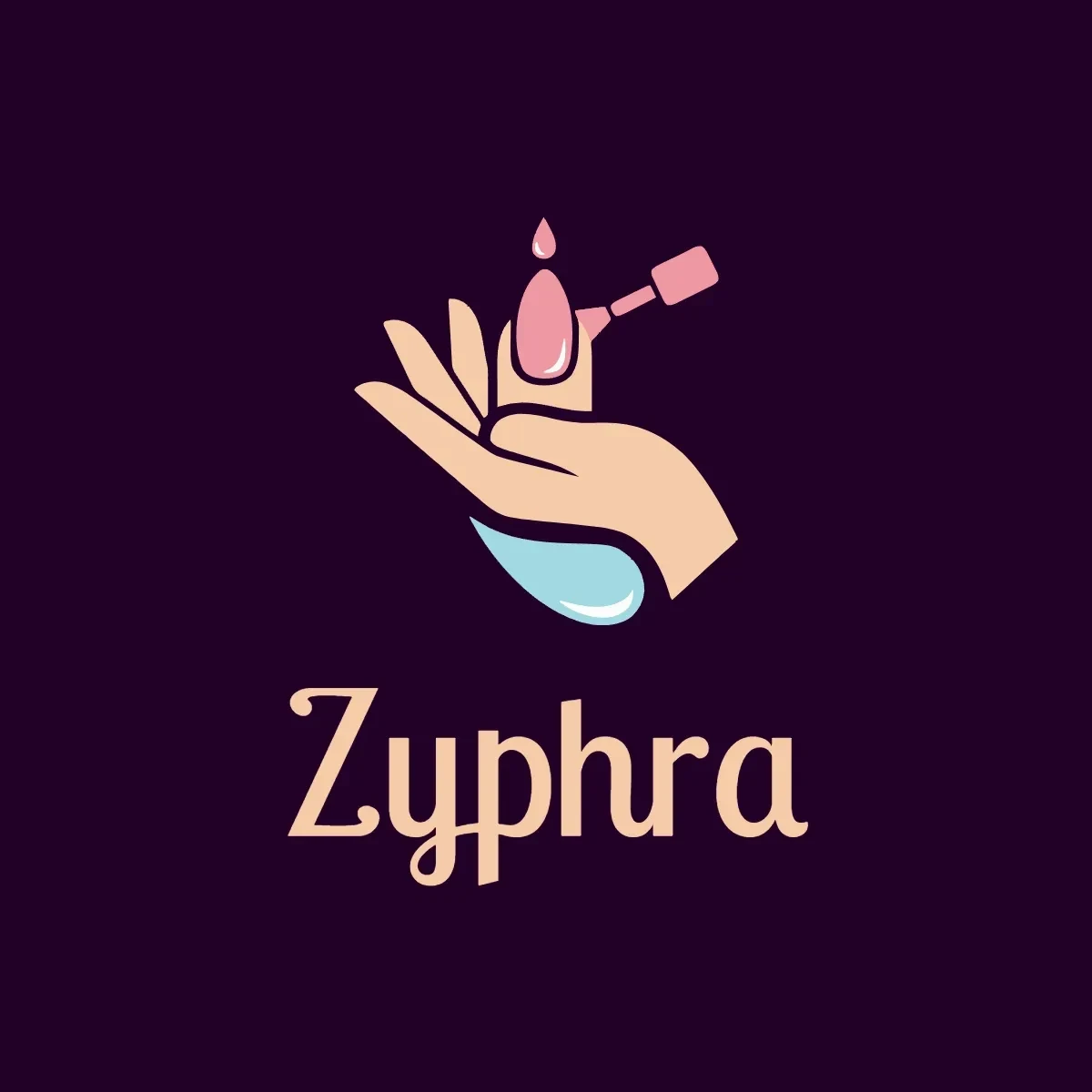 Free Hand & Nail Care Logo Template to Edit Online