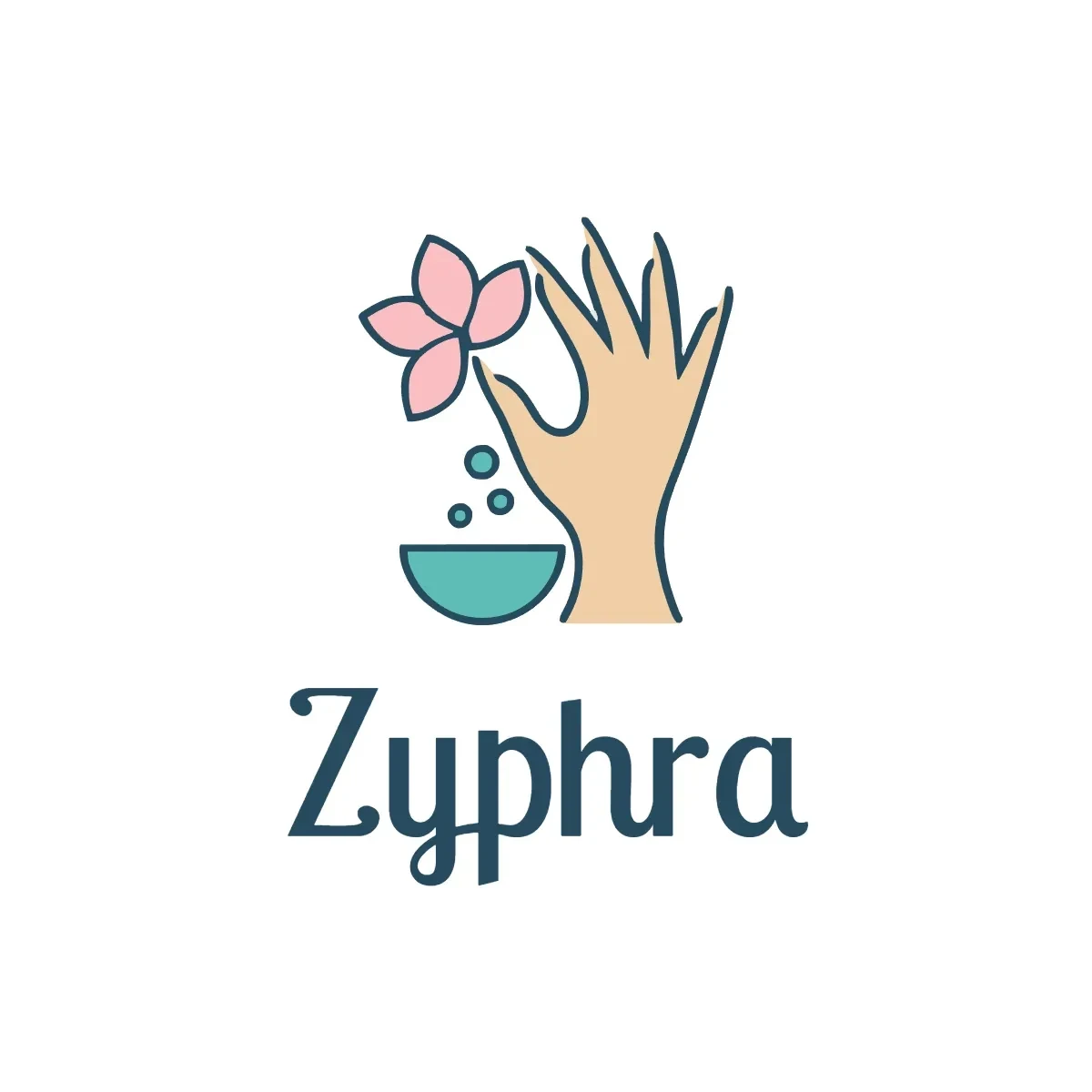 Free Spa Nails Logo Template to Edit Online