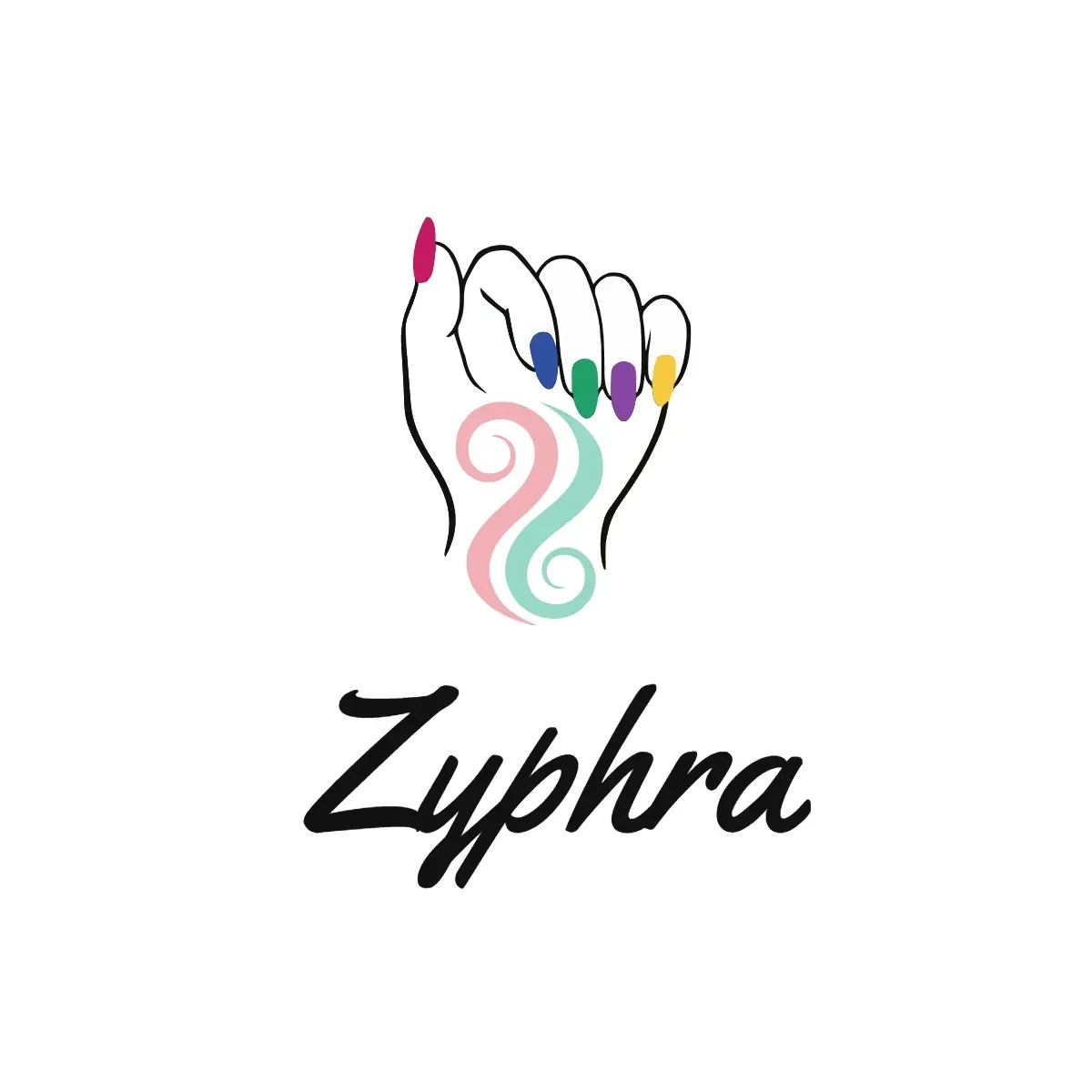 Free Signature Nails Logo Template to Edit Online