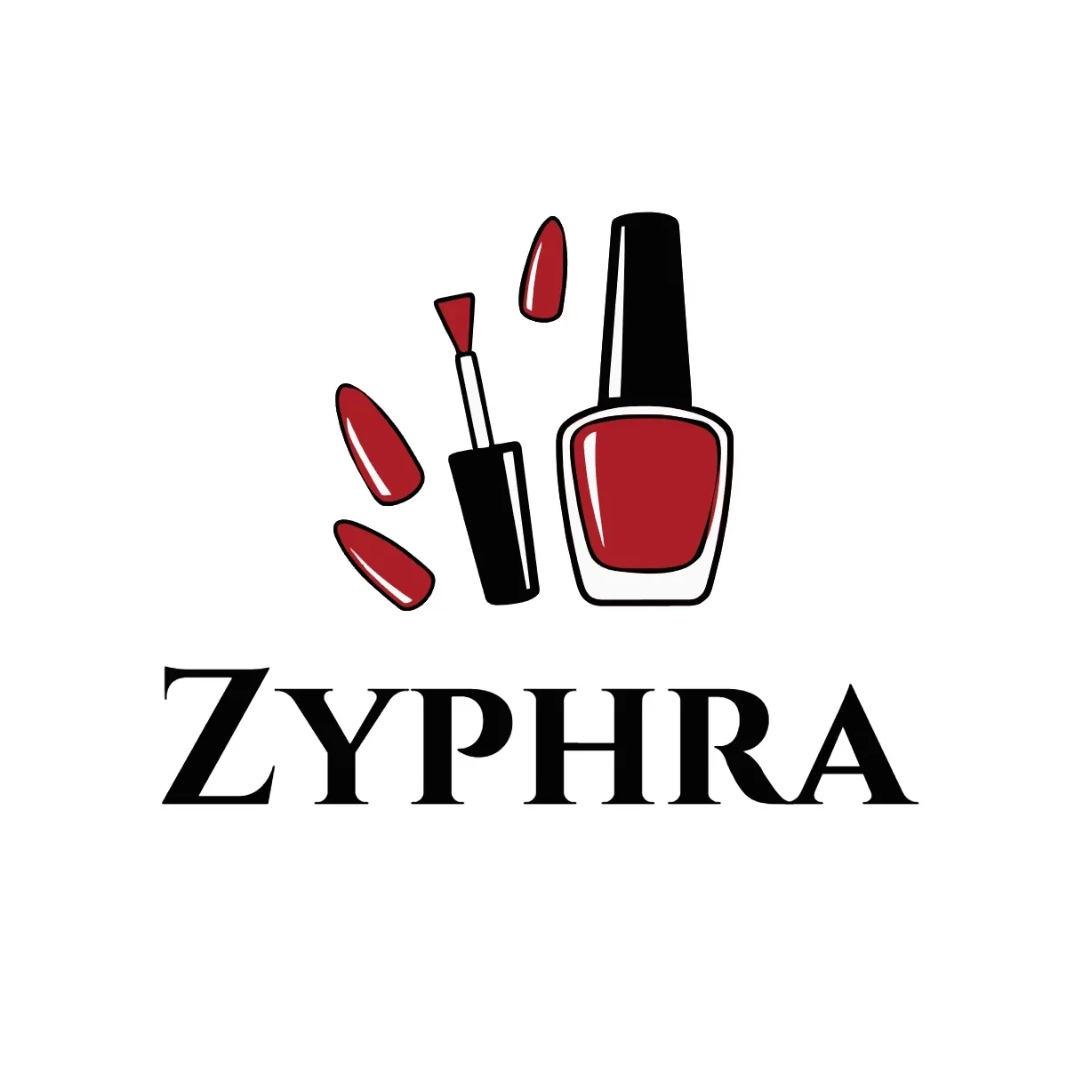 Free Glossy Nails Logo Template to Edit Online