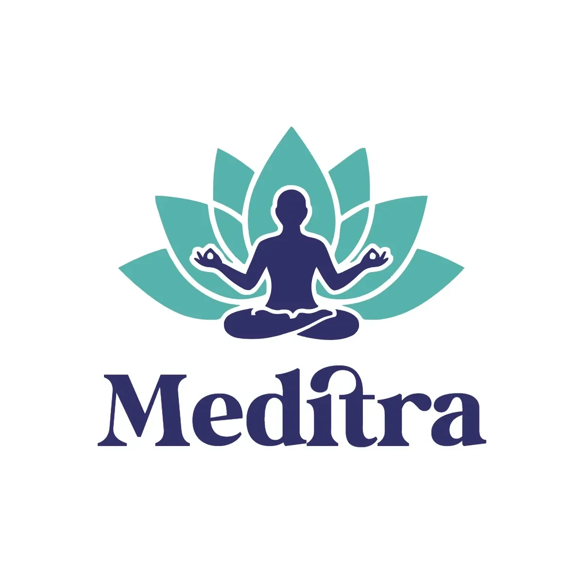 Free Yoga Meditation Logo Template