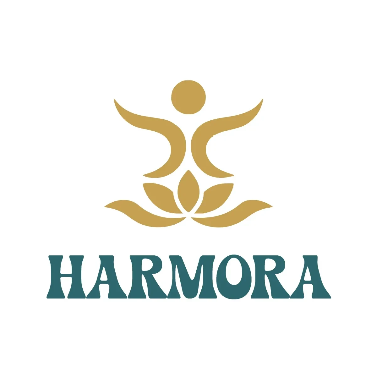 Free Yoga Harmony Logo Template