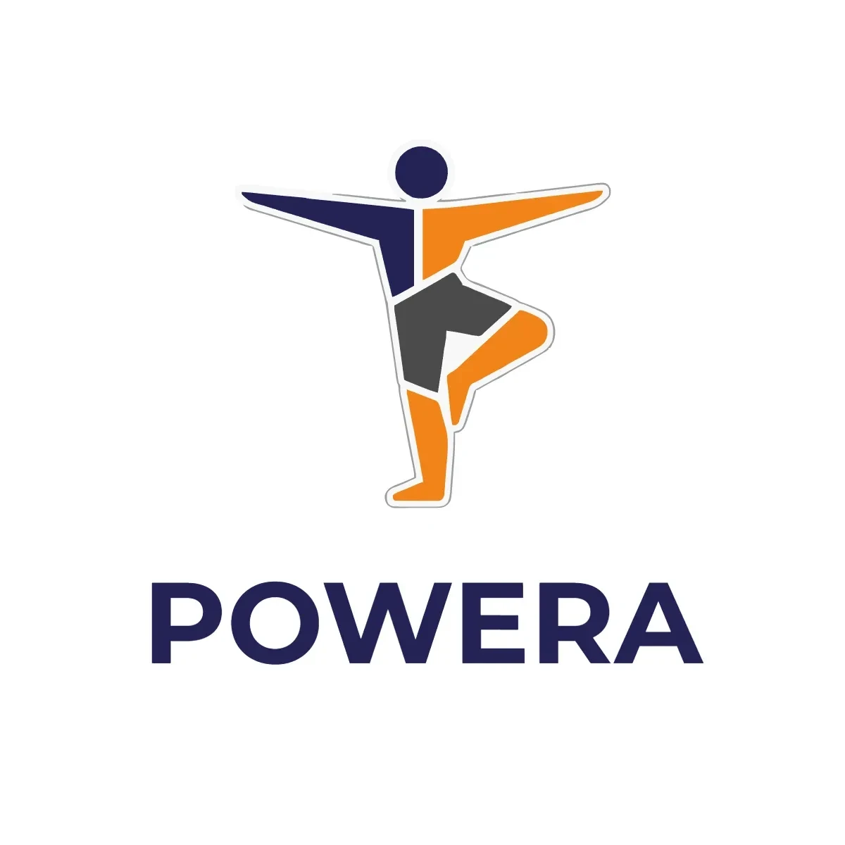 Free Power Yoga Logo Template