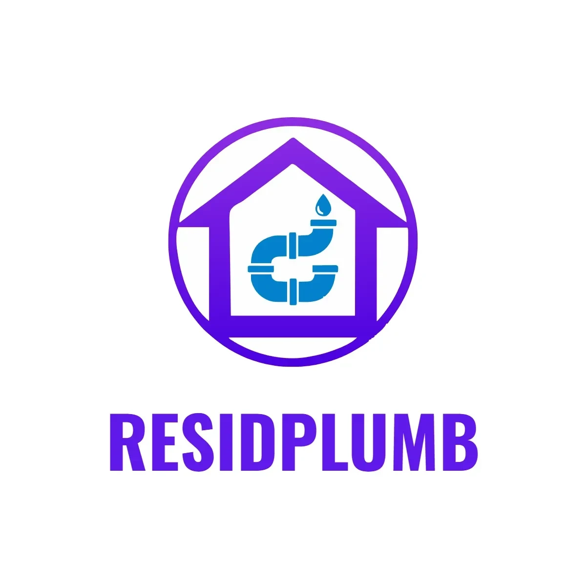 Free Residential Plumbing Logo Template to Edit Online
