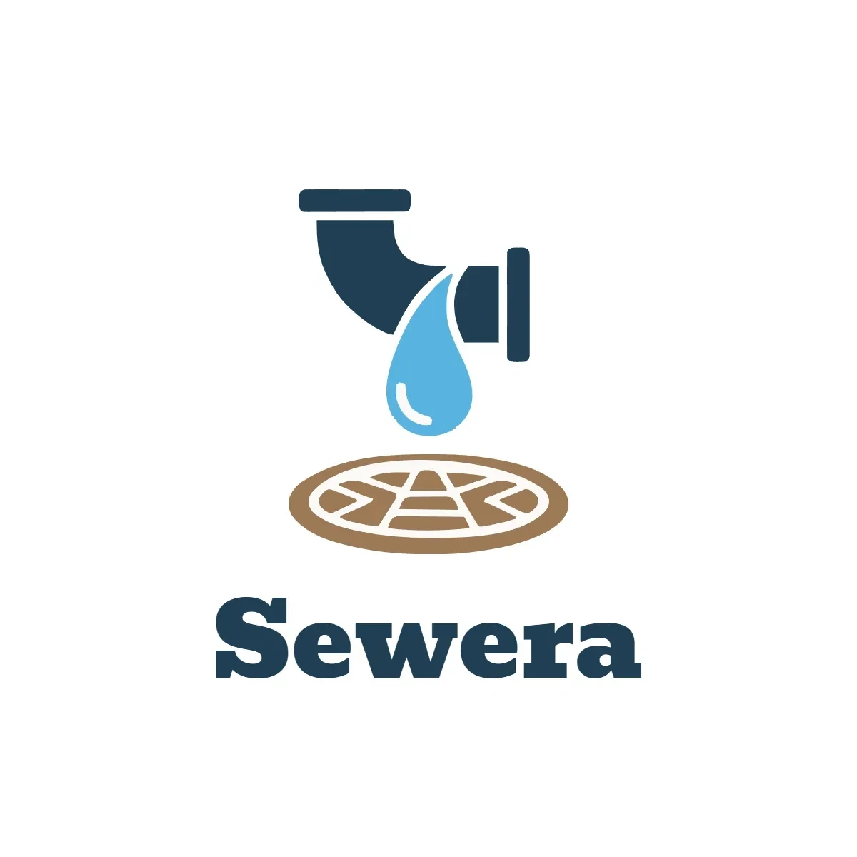 Free Sewer Plumbing Logo Template to Edit Online