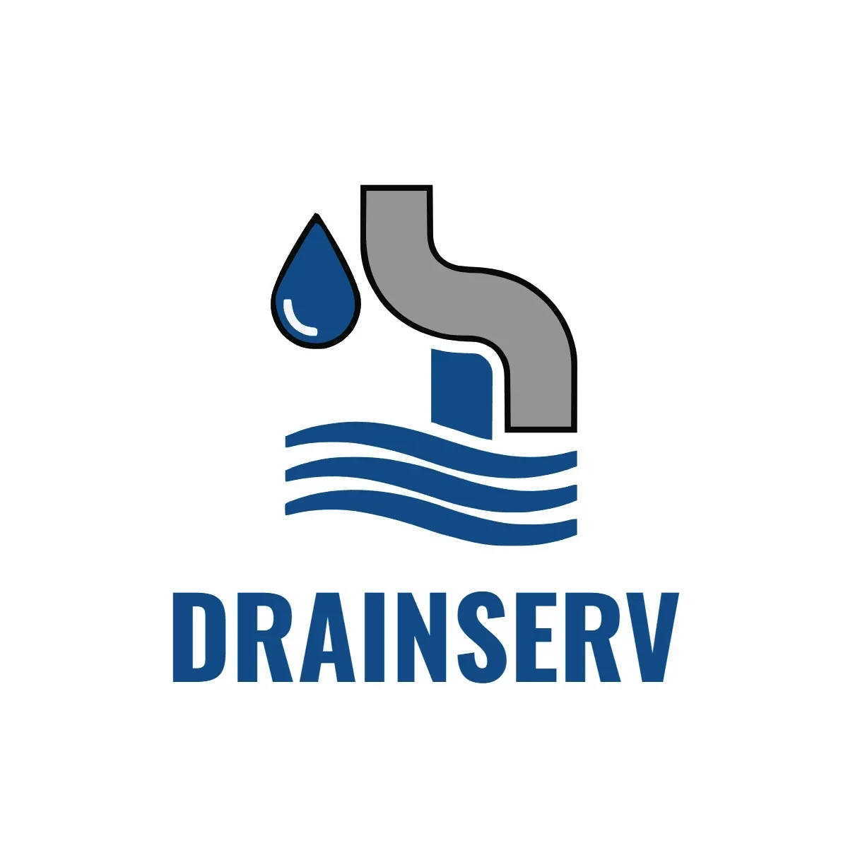 Free Drainage Services Logo Template to Edit Online