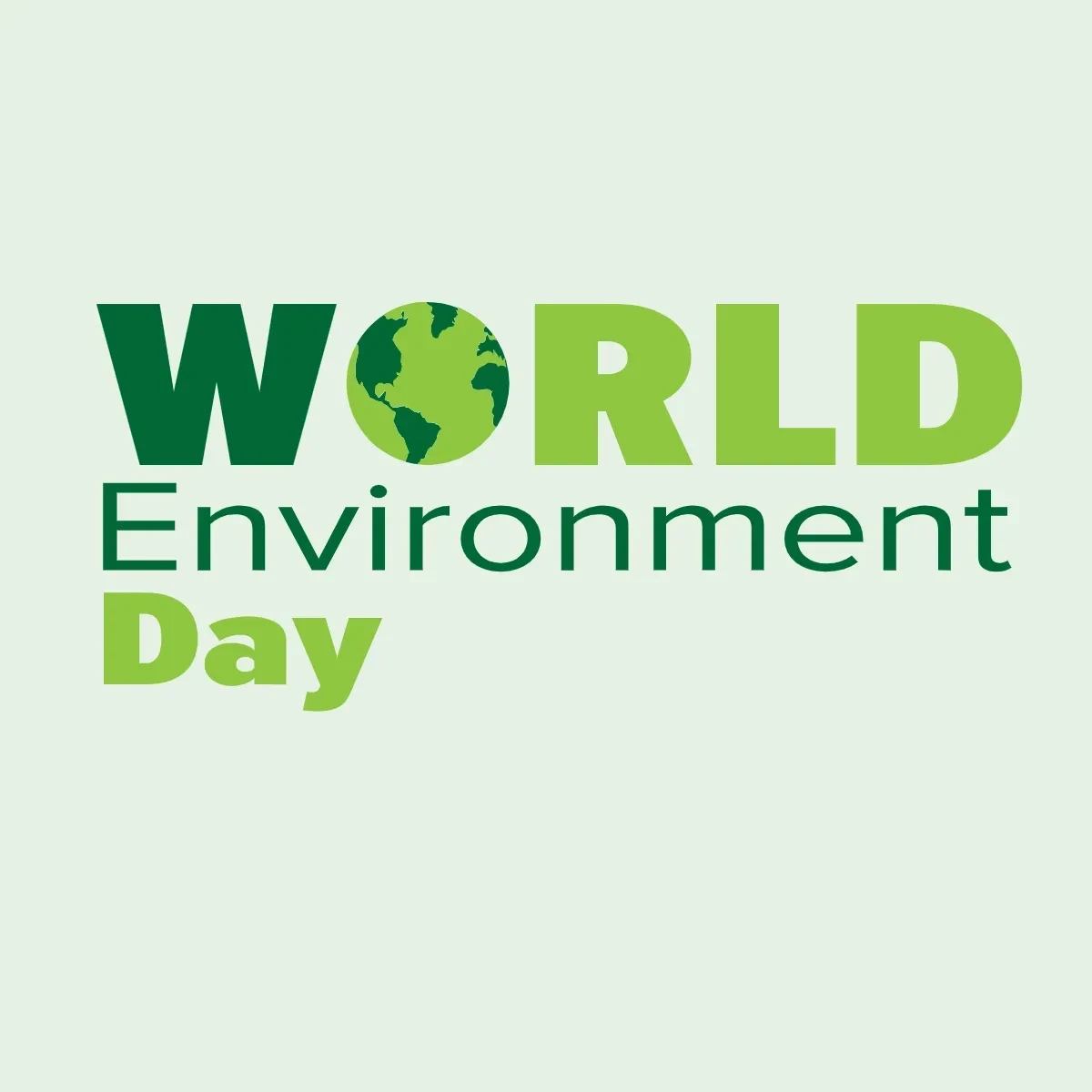 Free World Environment Day Letter Clip Art Template to Edit Online