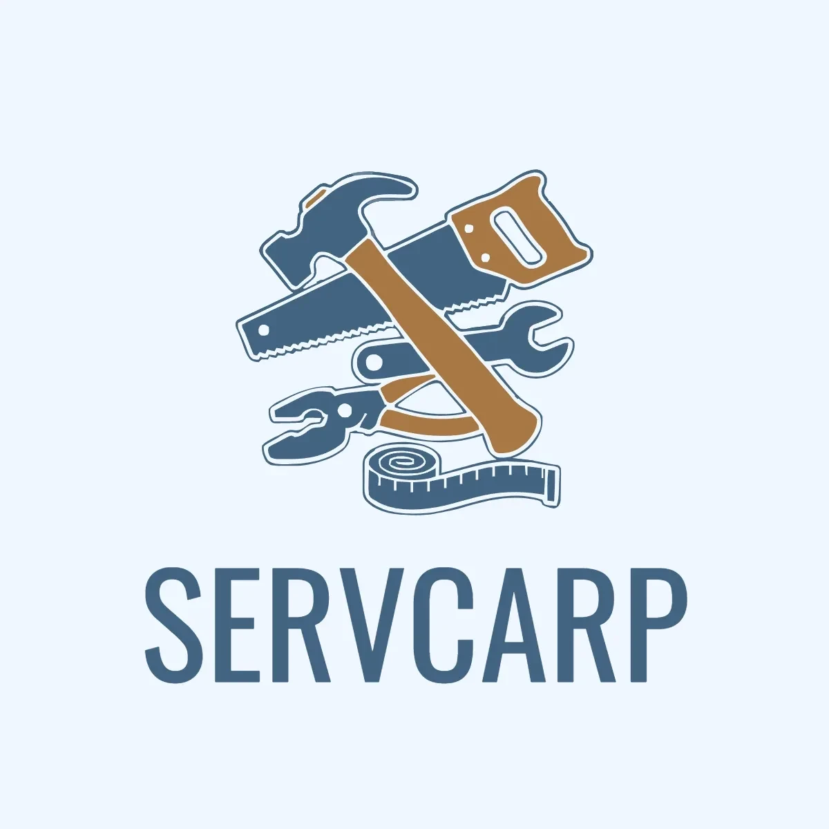 Free Carpentry Services Logo Template