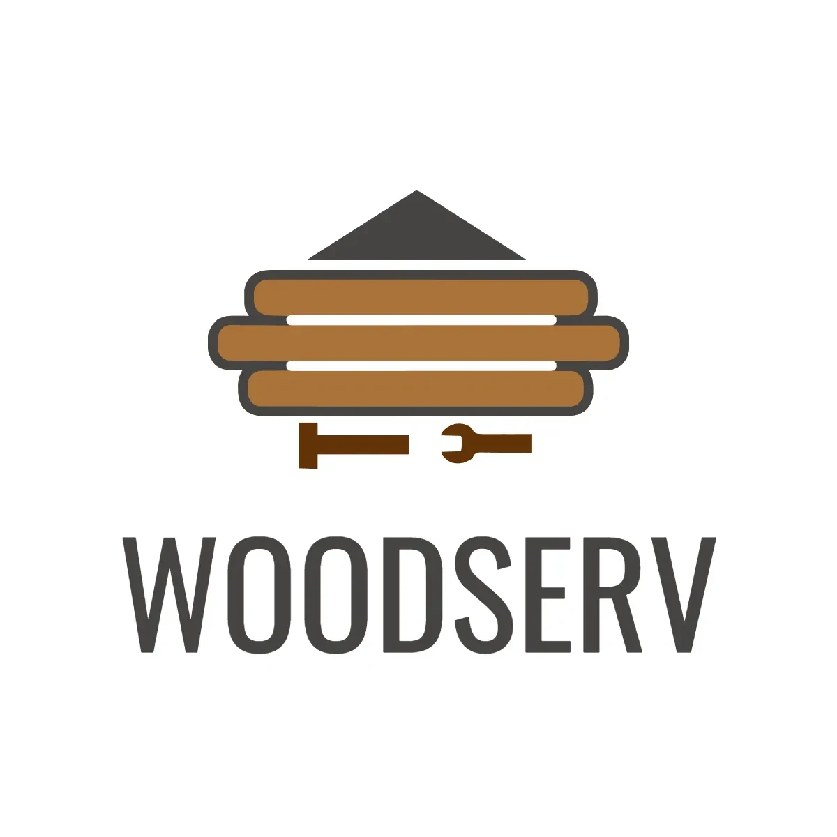 Free Woodwork Services Logo Template