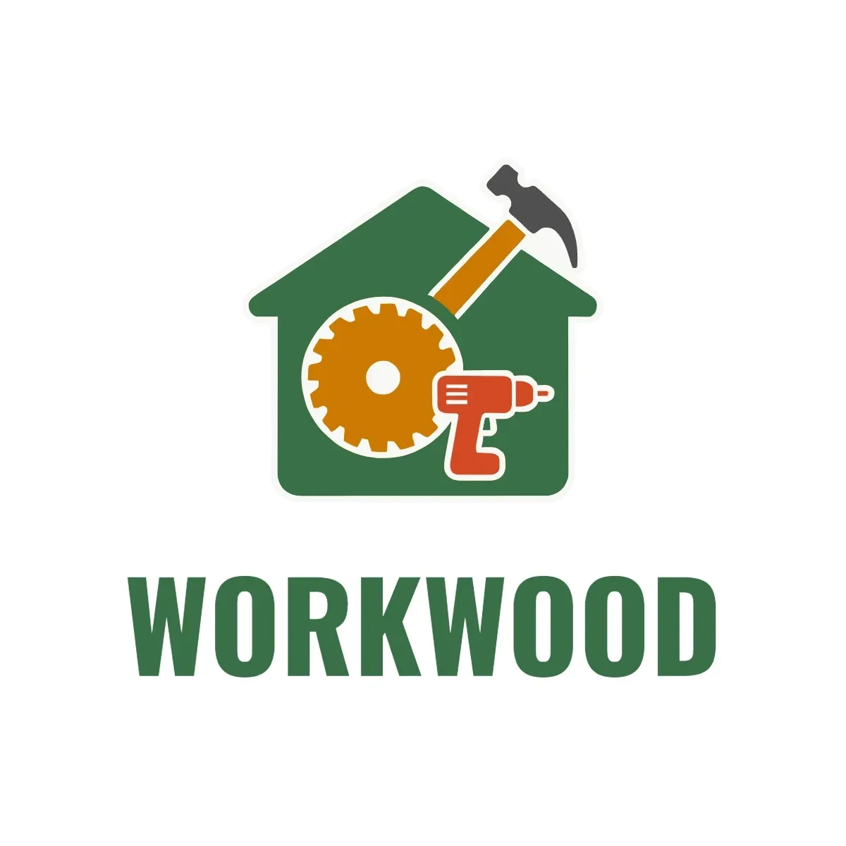 Free Wood Workshop Logo Template