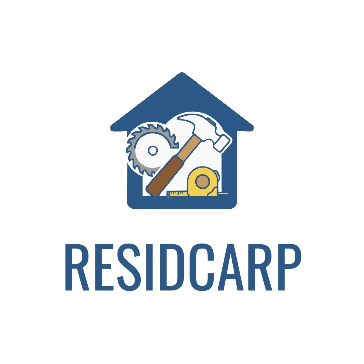 Free Residential Carpentry Logo Template