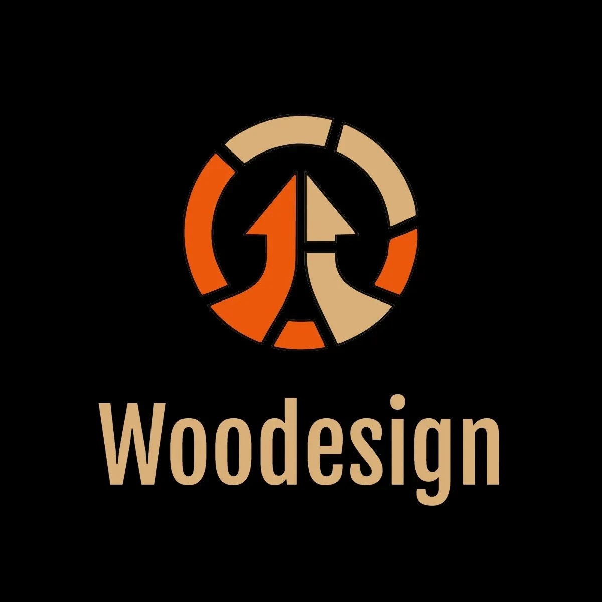 Free Wood Design Logo Template to Edit Online