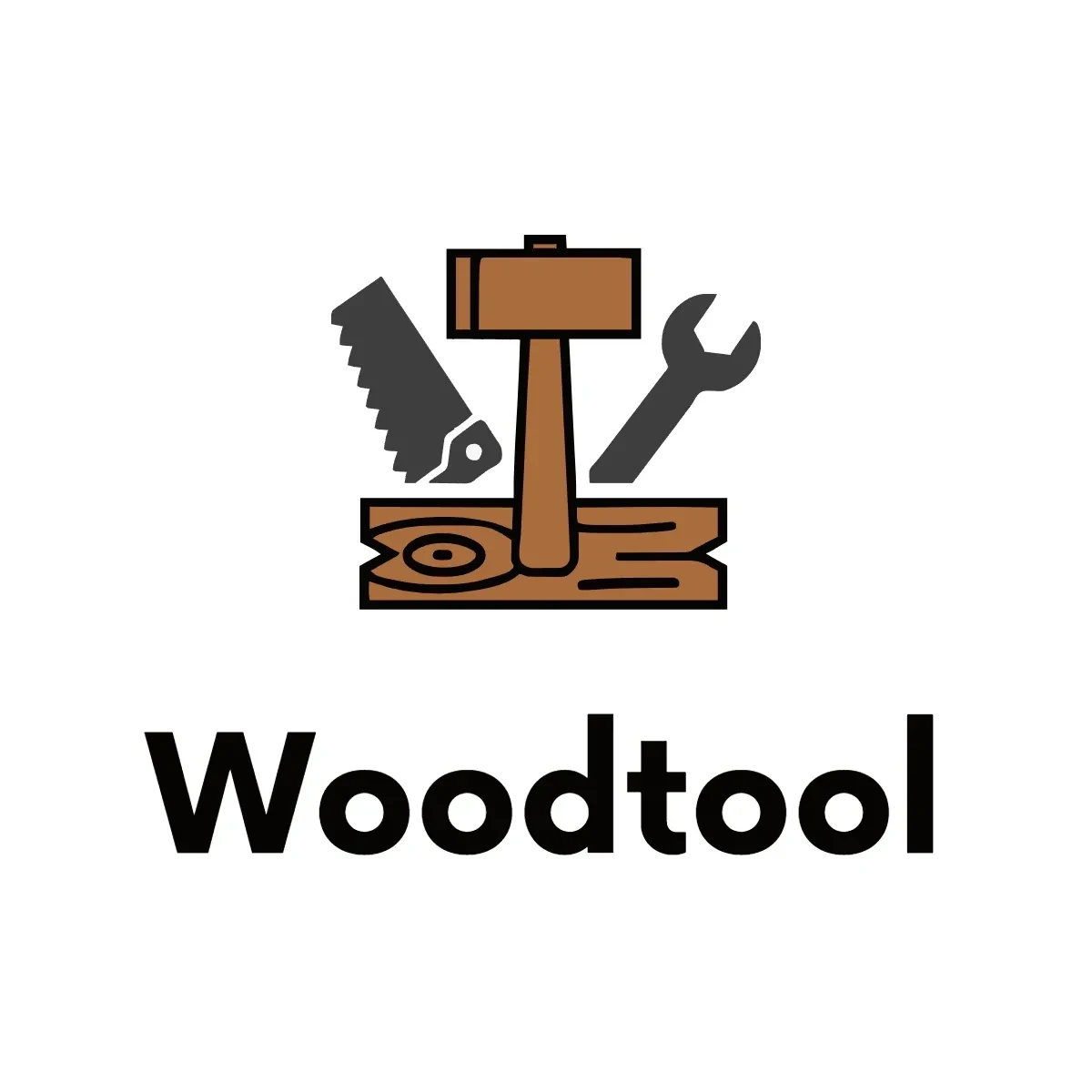 Free Wood & Tools Logo Template to Edit Online