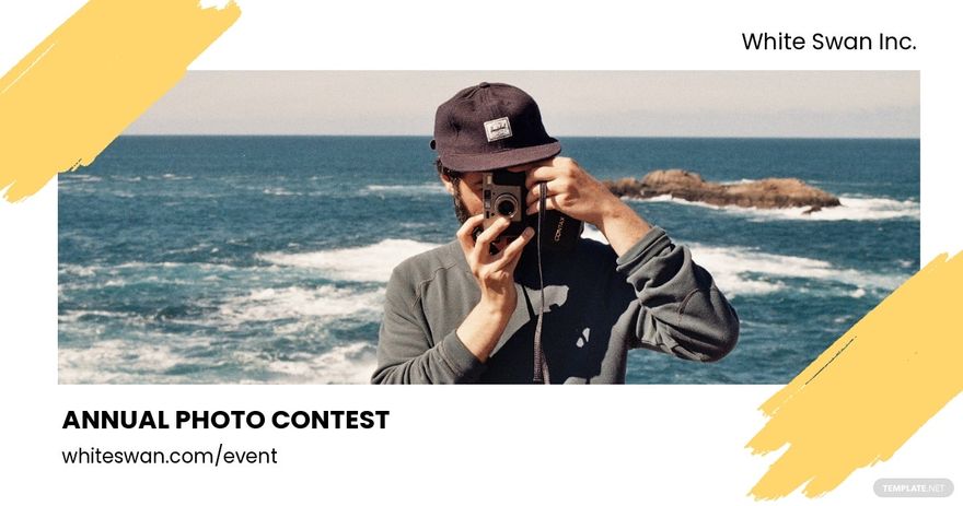 Free Photography Contest Facebook Post Template