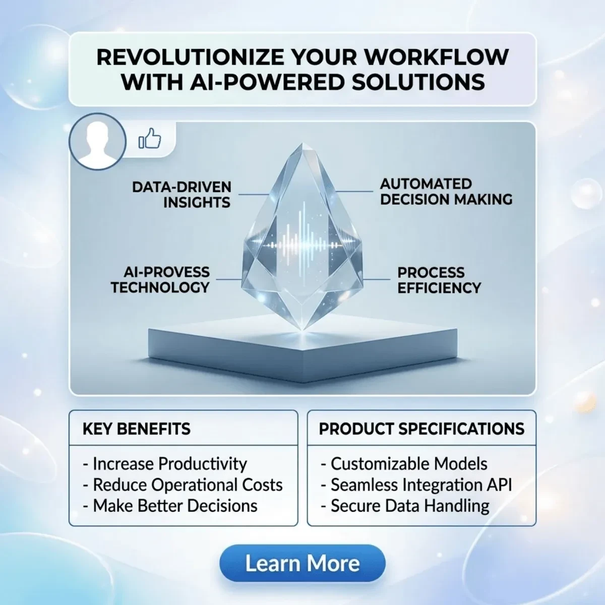 Free Product Showcase LinkedIn Post Template to Edit Online