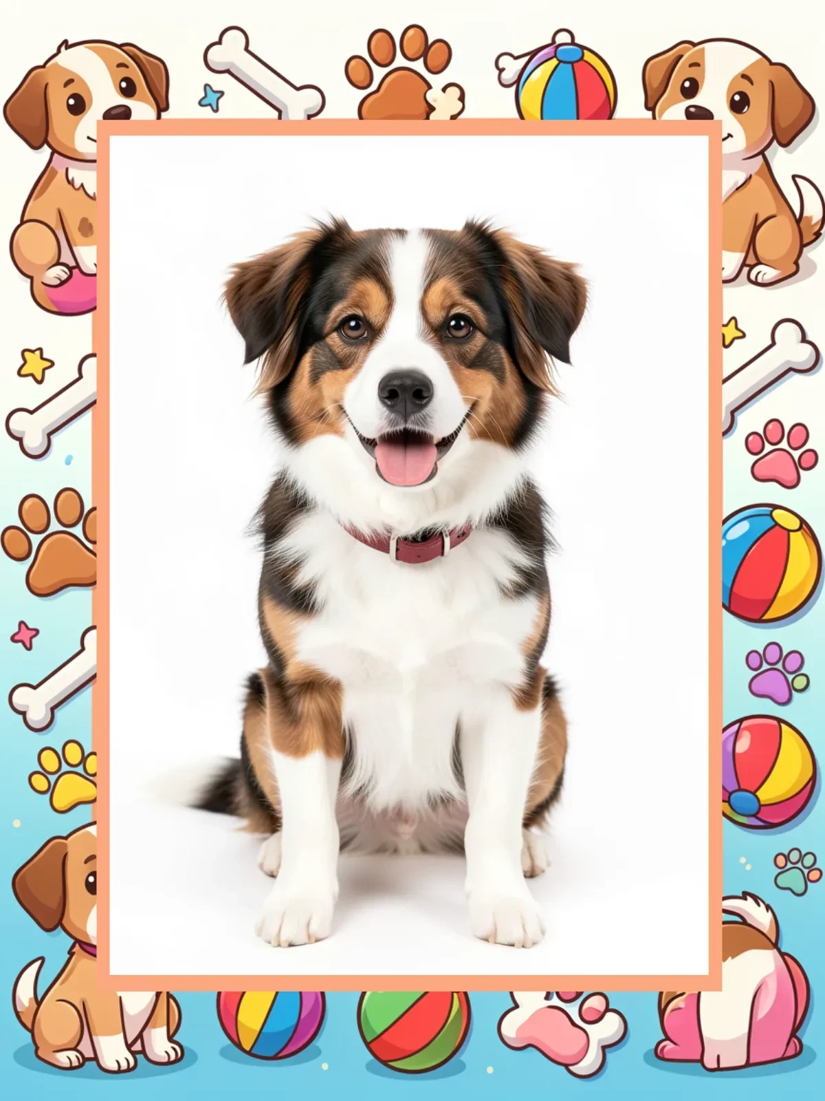 Cartoon Photo Border Template