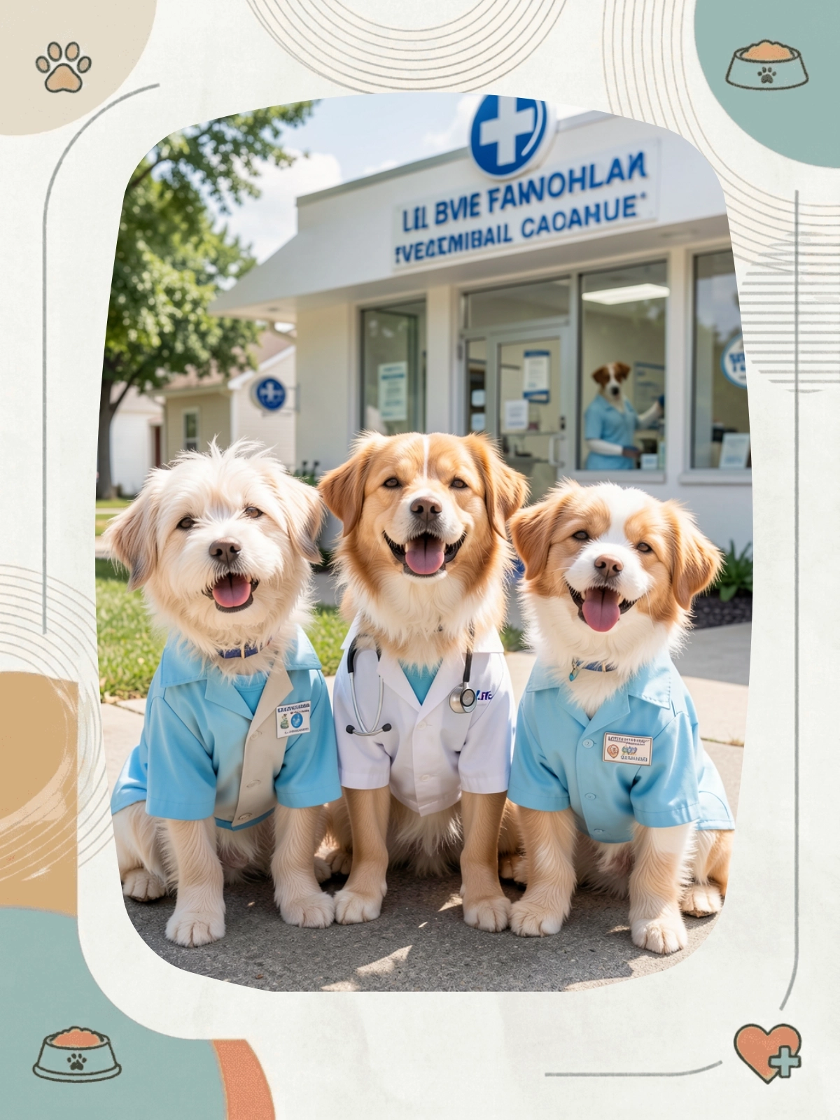 Free Pet Care Photo Border Template to Edit Online Free Pet Care Photo Border Template to Edit Online