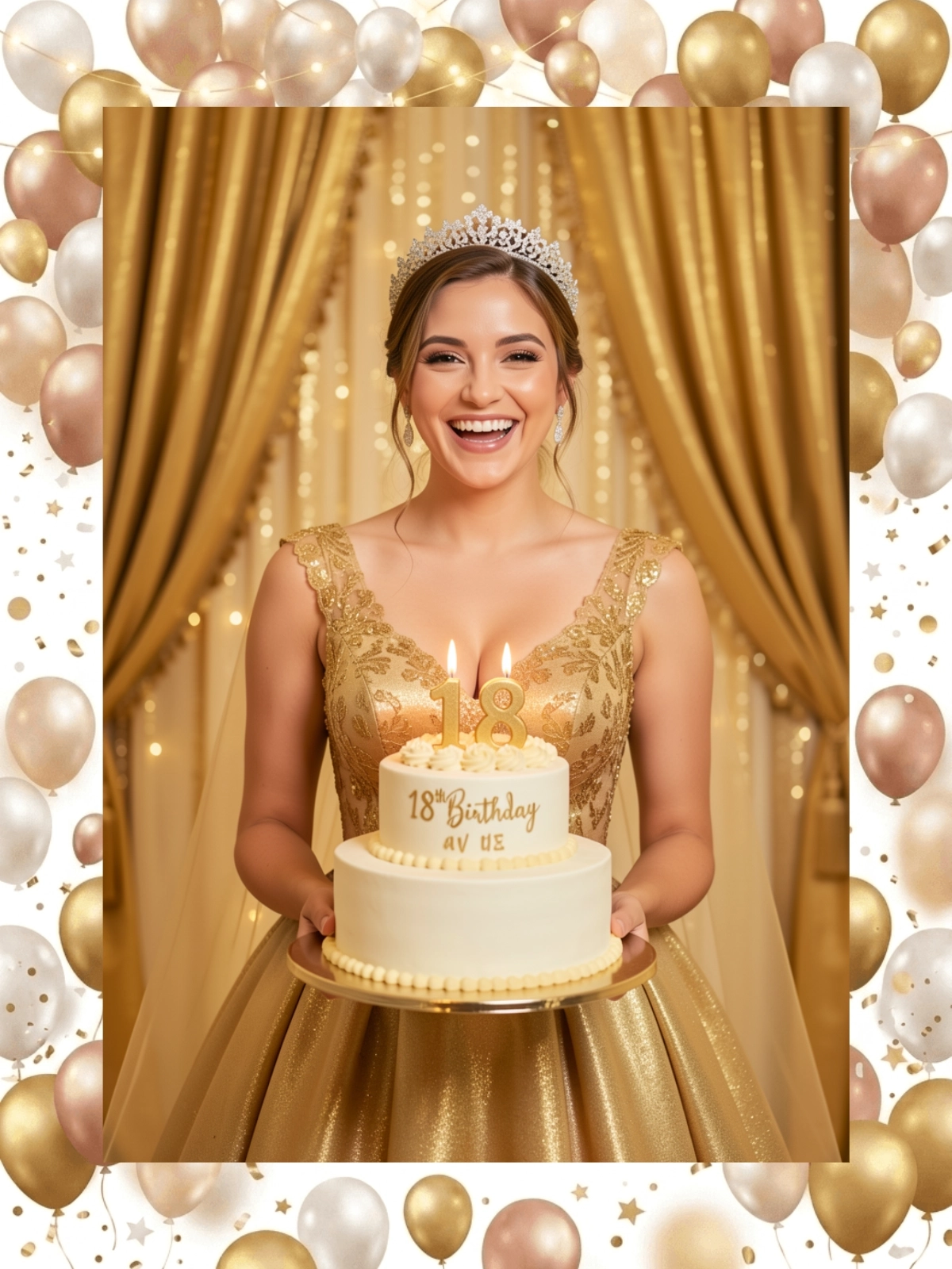Free Floating Balloons Photo Border Template to Edit Online Free Floating Balloons Photo Border Template to Edit Online