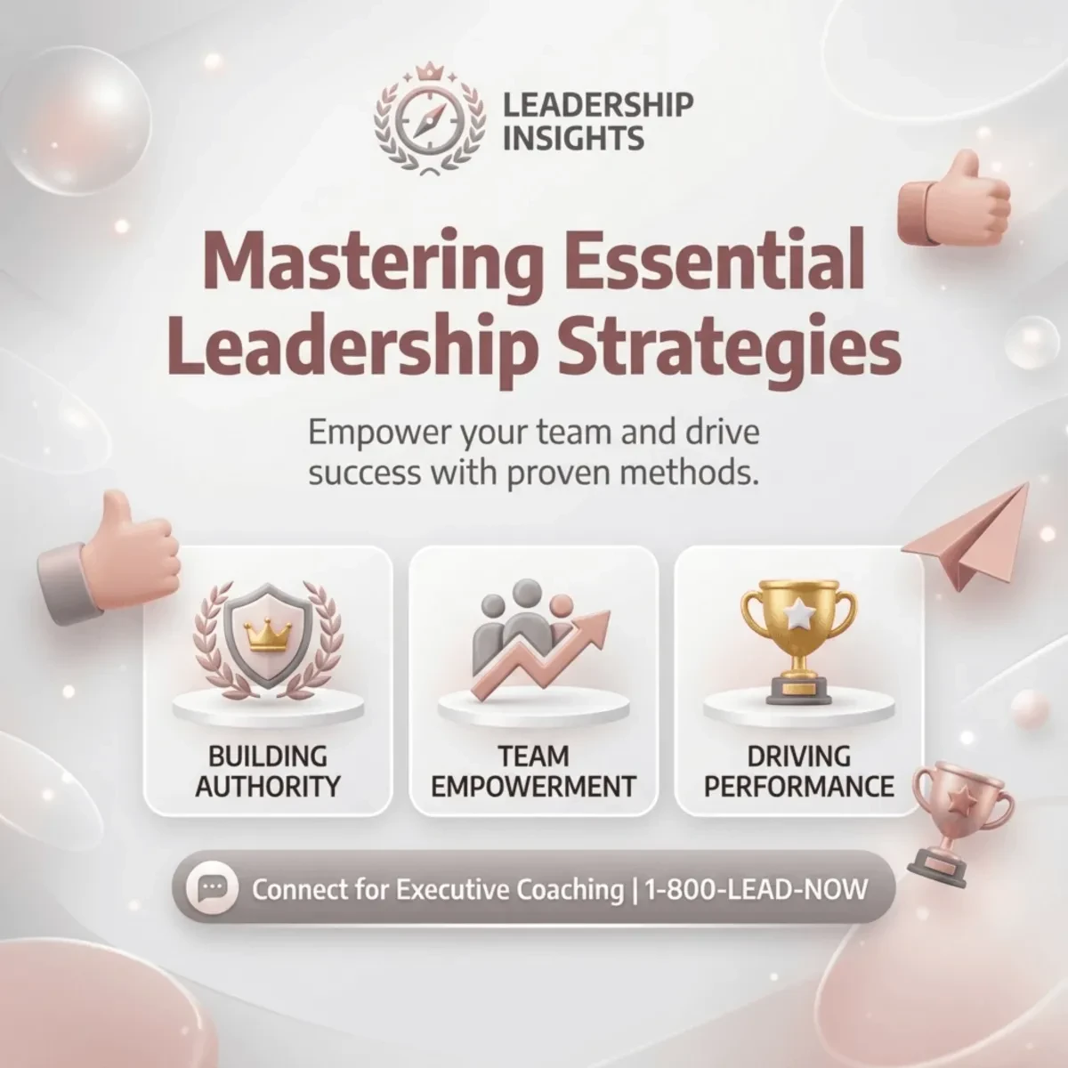 Free Modern Business Authority LinkedIn Template to Edit Online