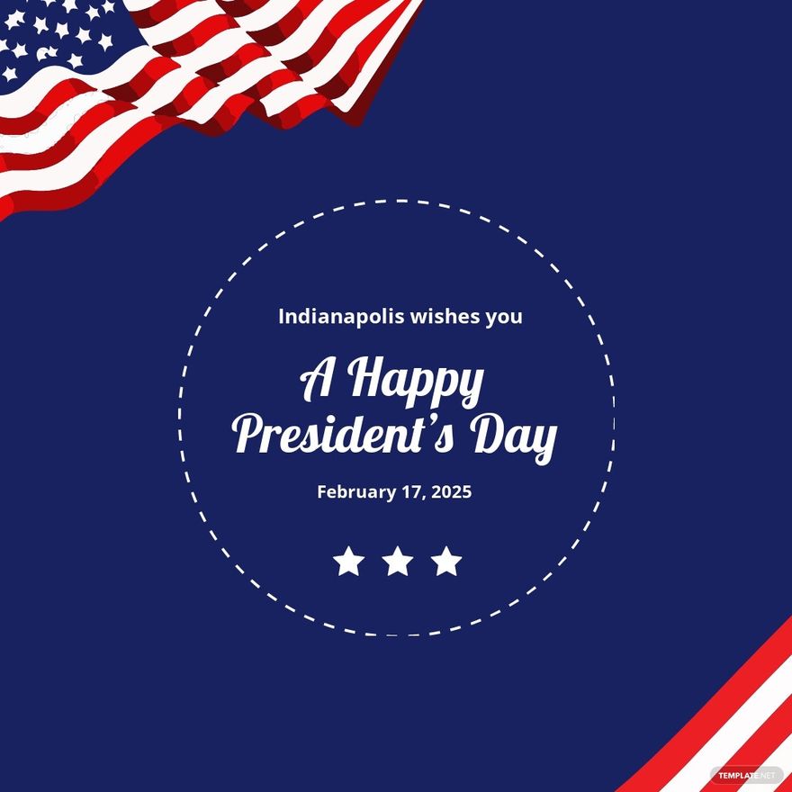 Free Happy Presidents Day Instagram Post Template