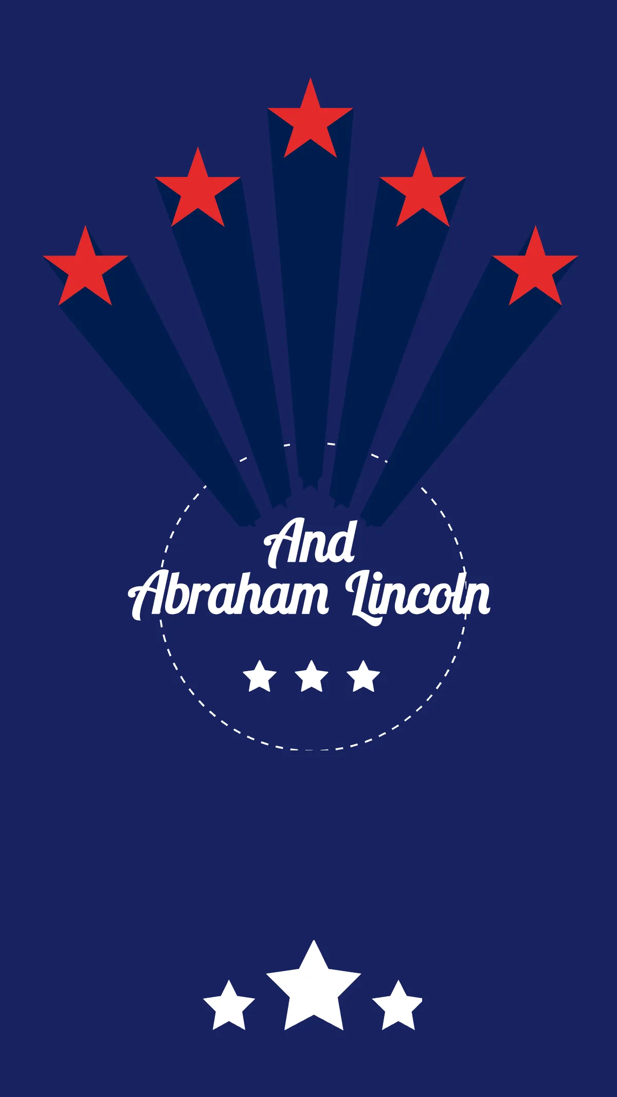 Free Happy Presidents Day Instagram Story Template to Edit Online