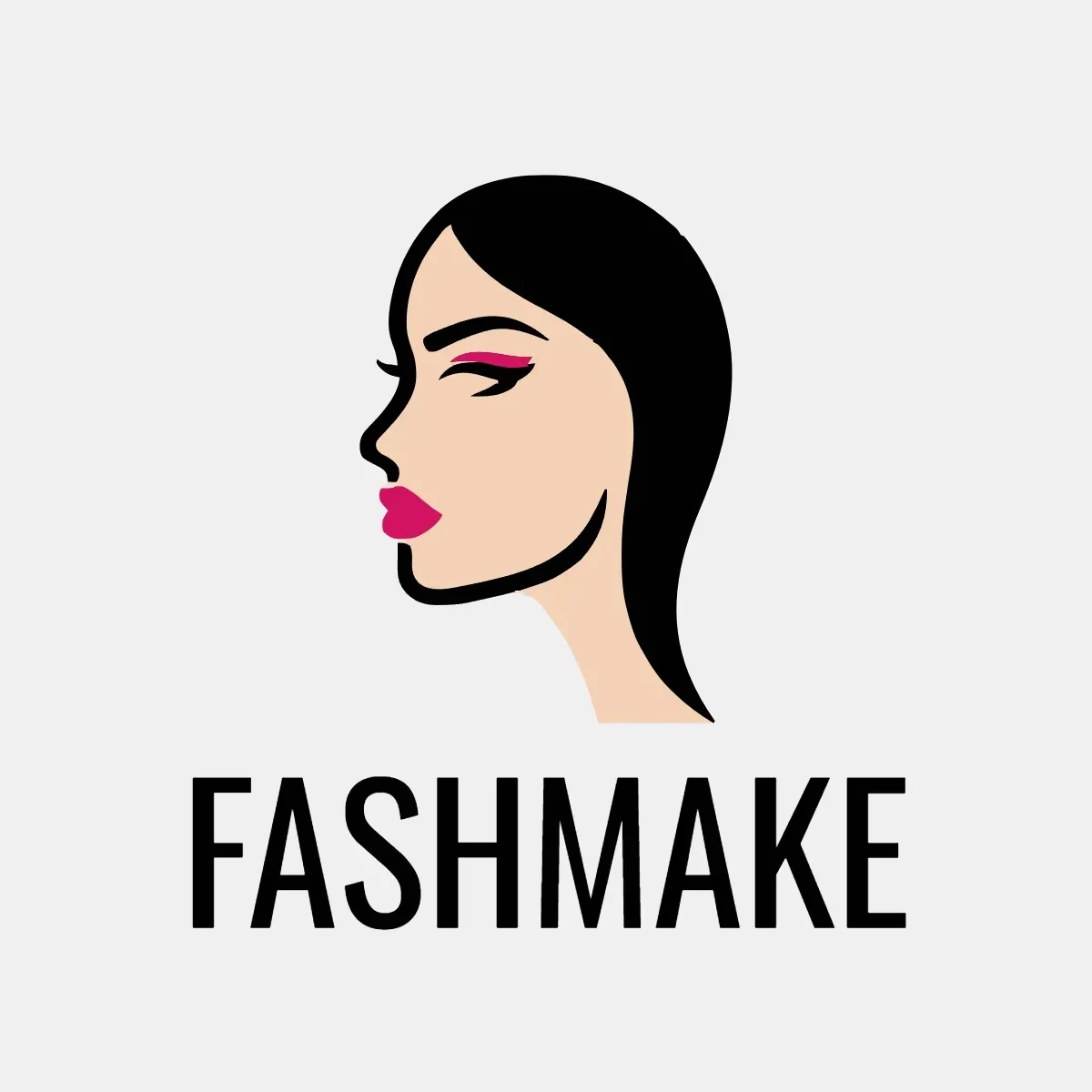 Free Fashion Makeup Logo Template to Edit Online
