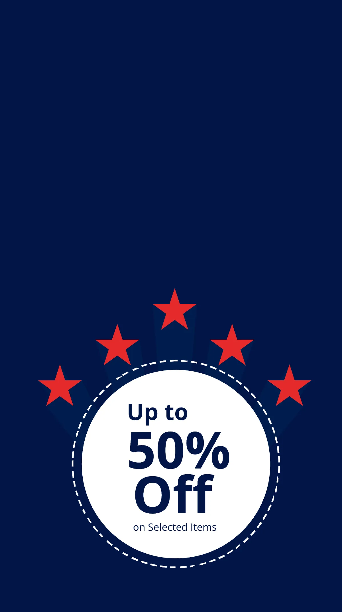 Free Presidents Day Sale Instagram Story Template to Edit Online