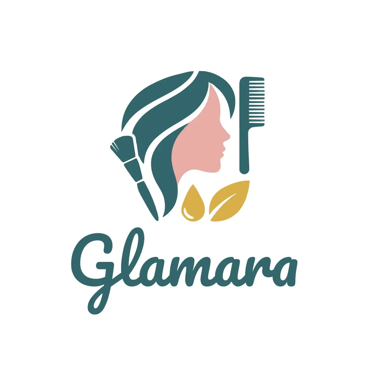 Free Glam Studio Logo Template to Edit Online
