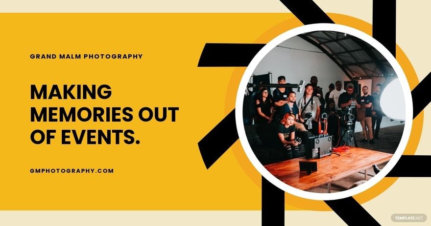 Free Event Photography Facebook Post Template
