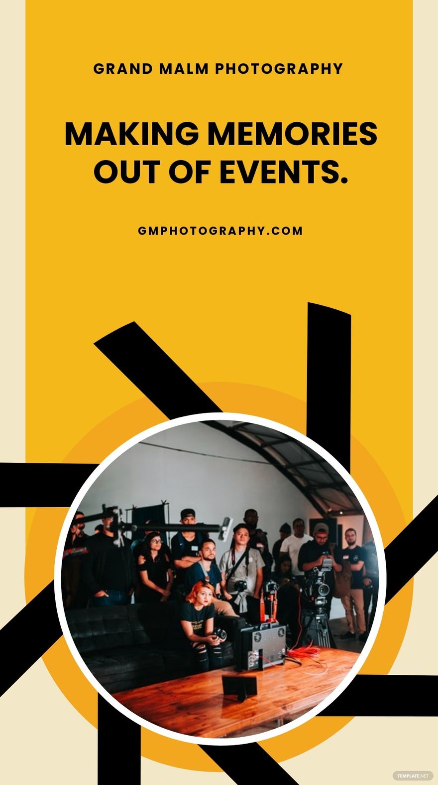 Free Event Photography Whatsapp Post Template