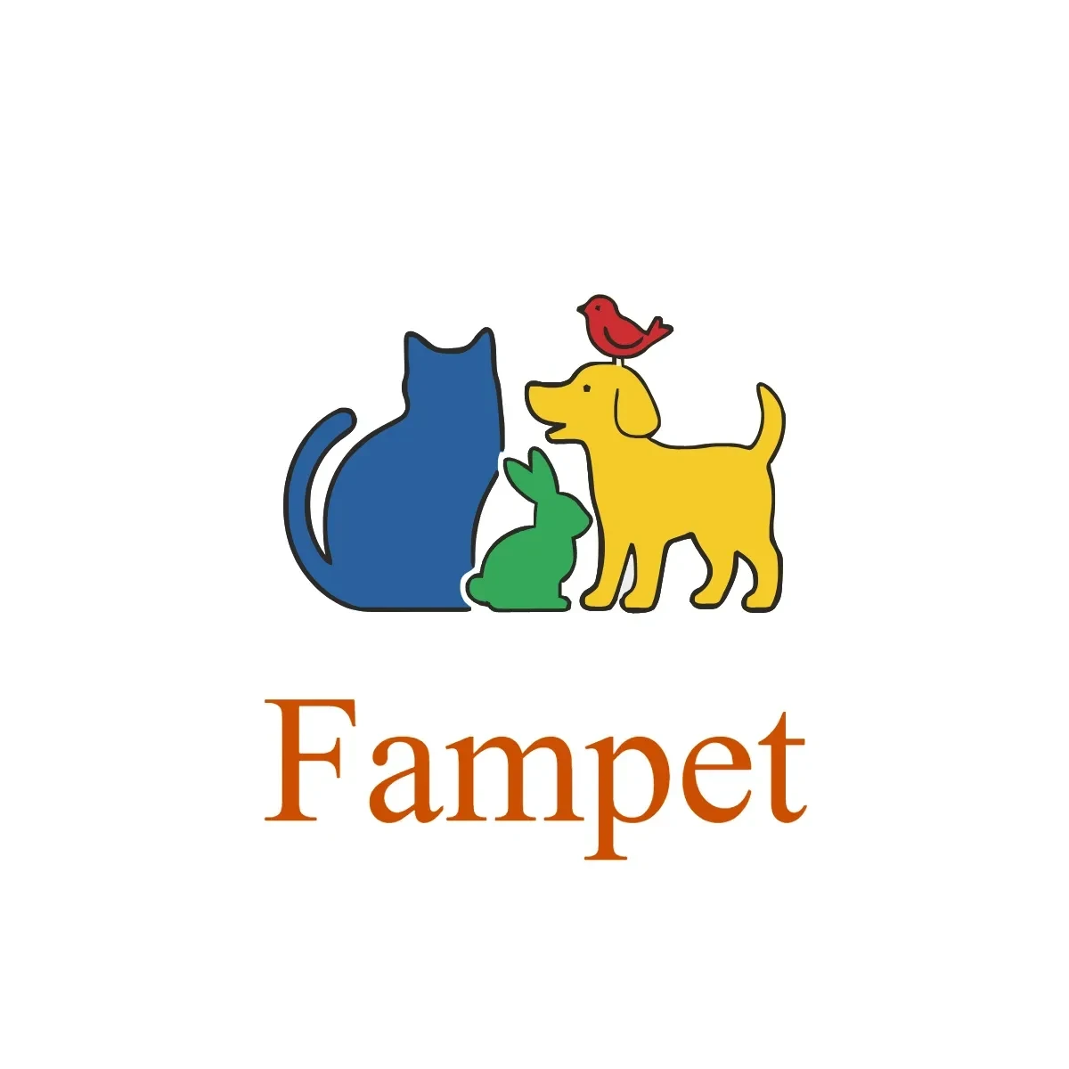 Free Pet Family Logo Template to Edit Online