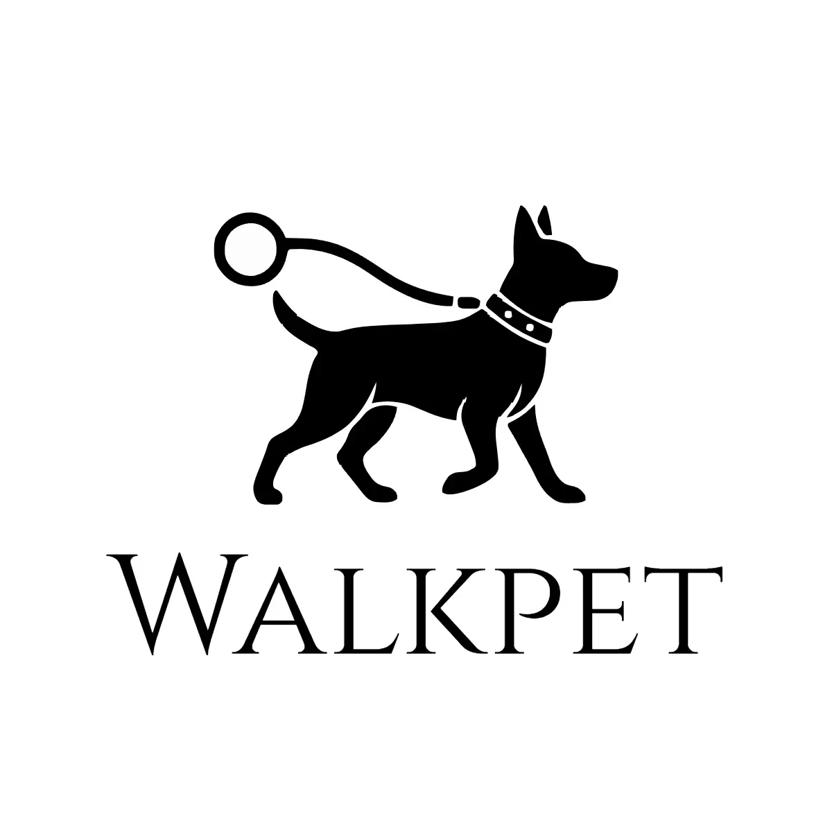 Free Pet Walking Logo Template to Edit Online