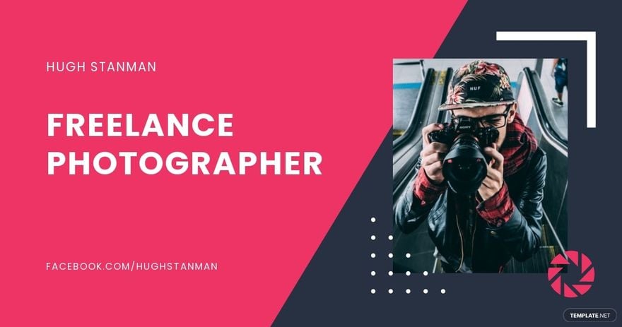 Freelance Photography Facebook Post Template