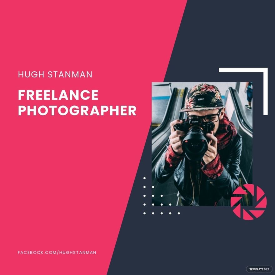 Free Freelance Photography Instagram Post Template