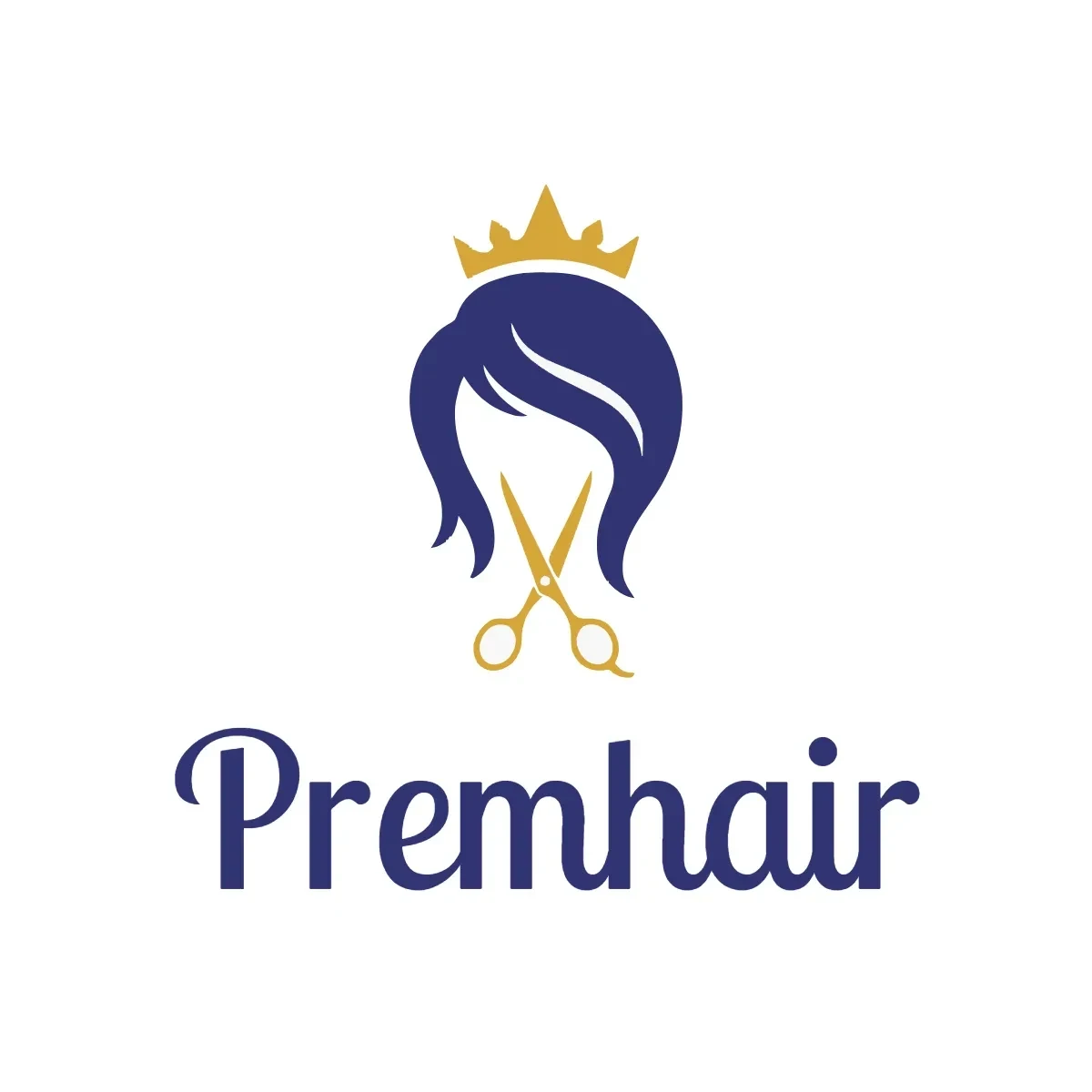 Free Premium Hair Salon Logo Template