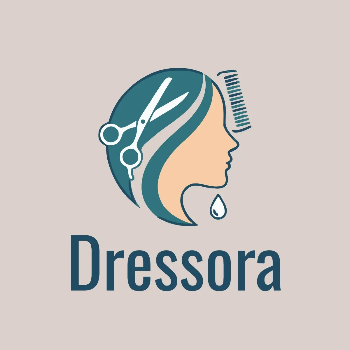 Free Hairdresser Logo Template to Edit Online