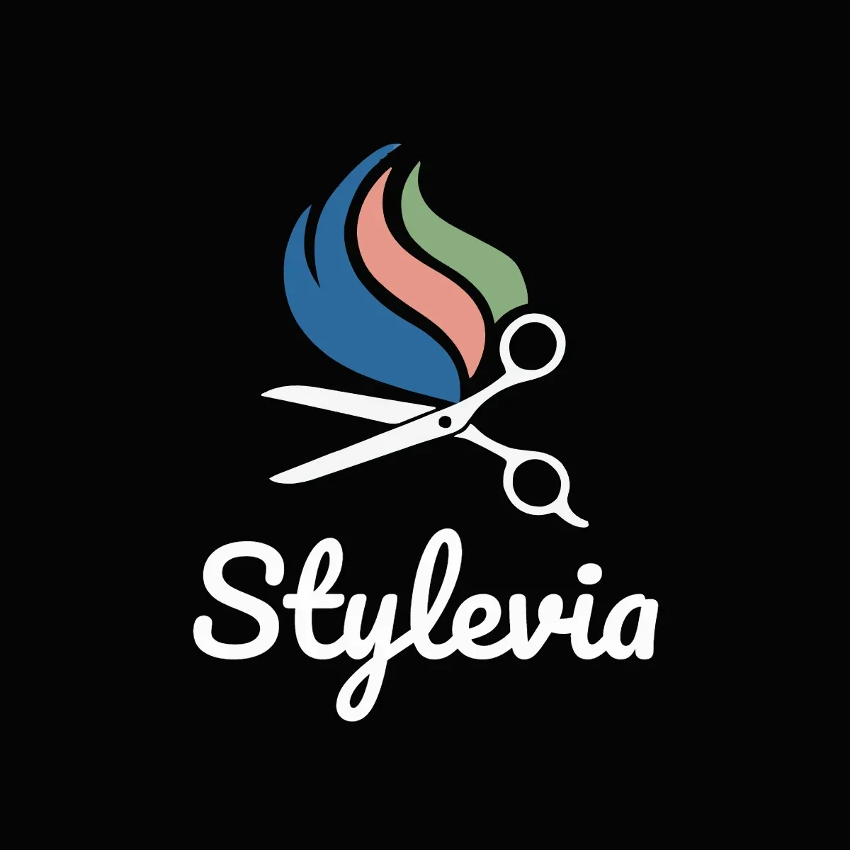 Free Hair Styling Logo Template to Edit Online