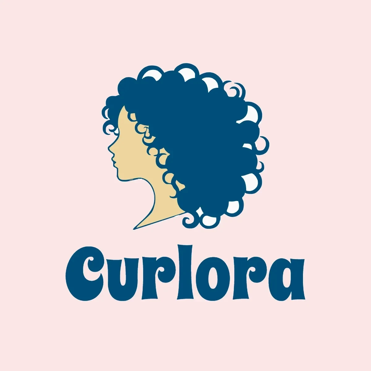 Free Curly Hair Salon Logo Template to Edit Online