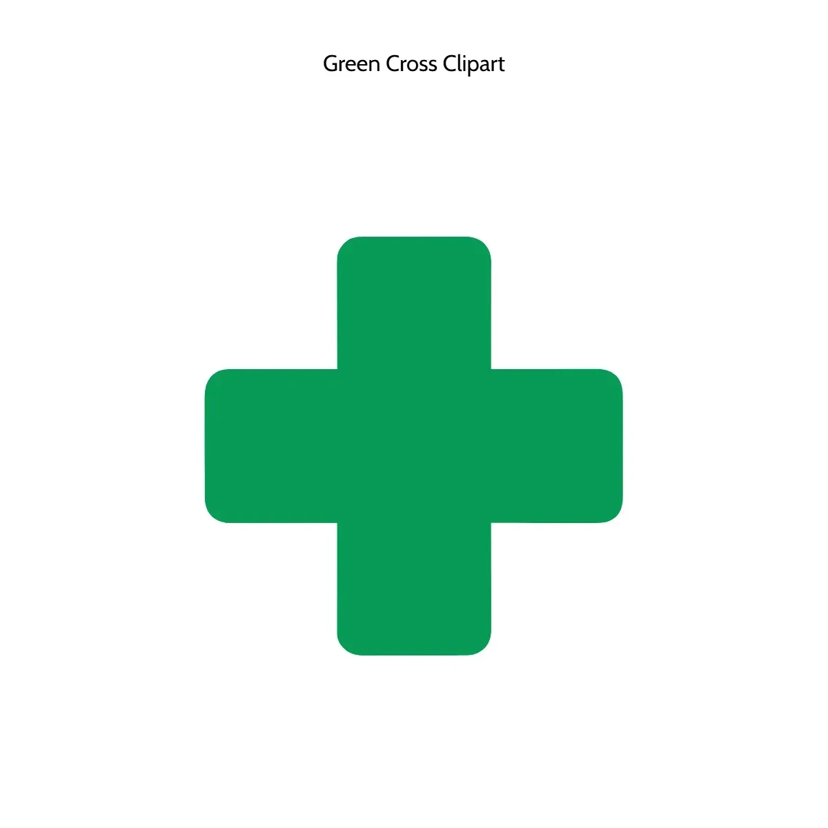 Free Green Cross Clipart Template to Edit Online
