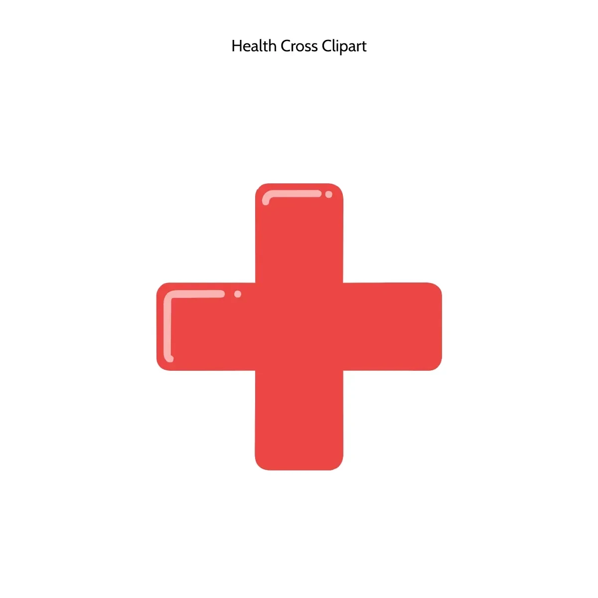 Free Health Cross Clipart Template to Edit Online