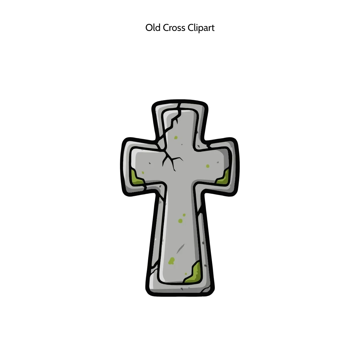Free Old Cross Clipart Template to Edit Online