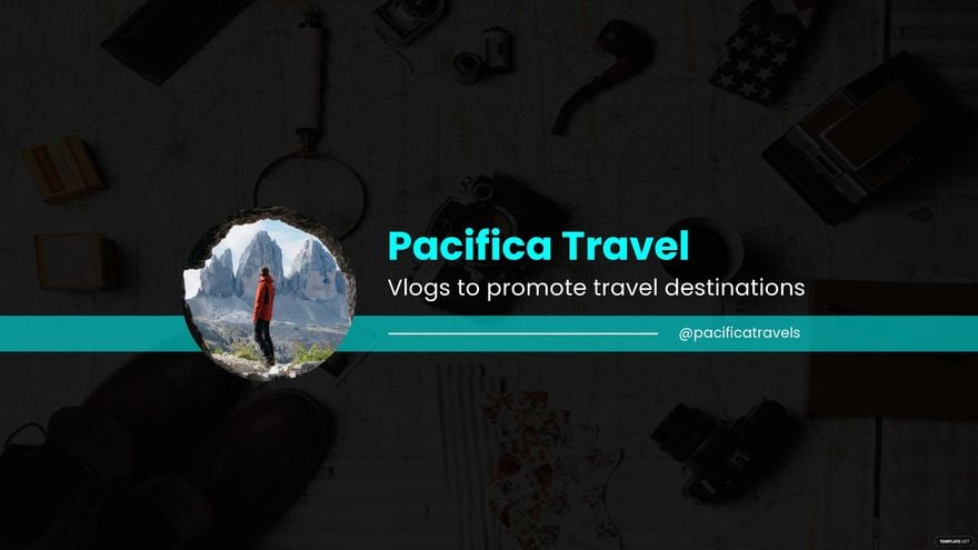 Free Travel Youtube Banner Template