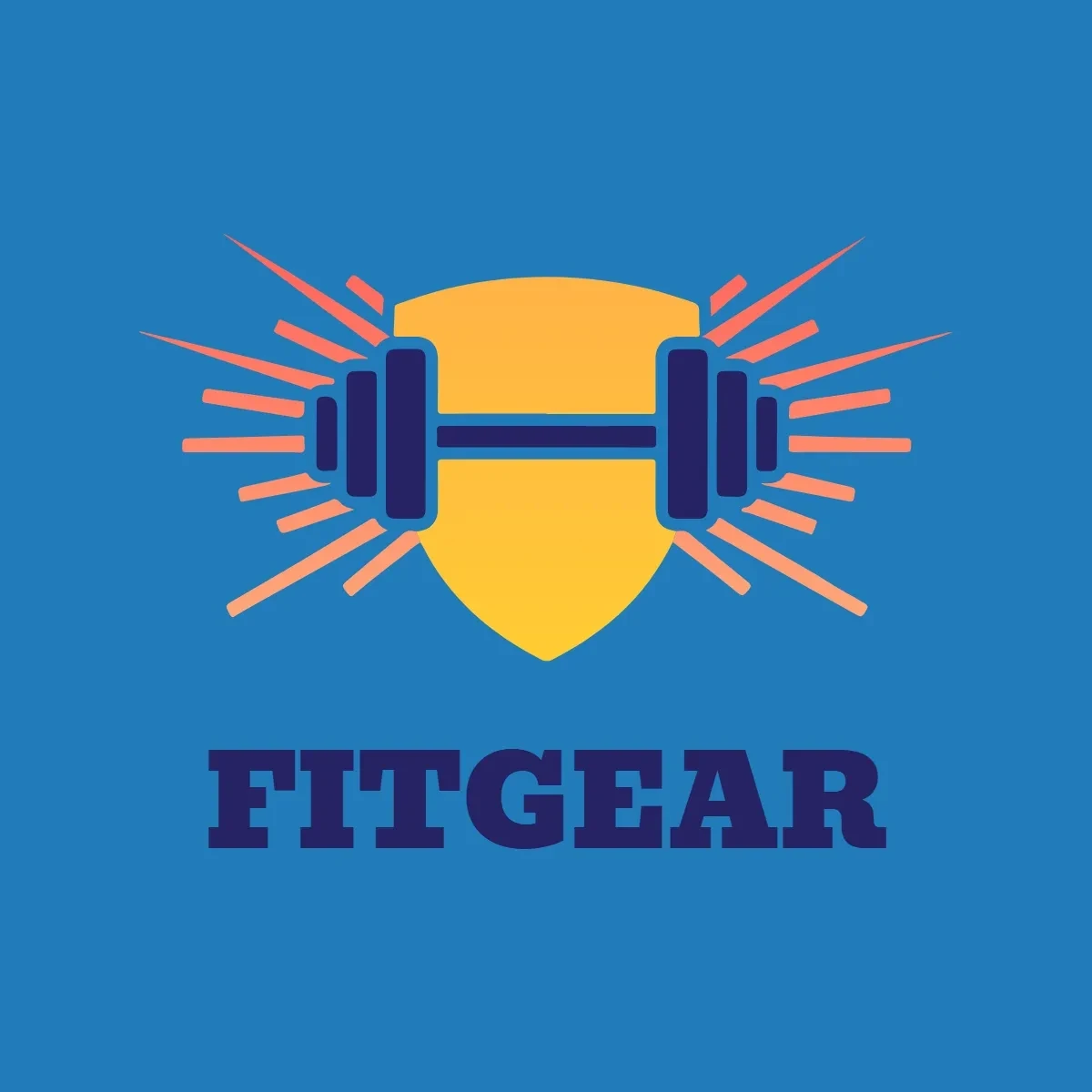 Free Fitness Equipment Logo Template to Edit Online