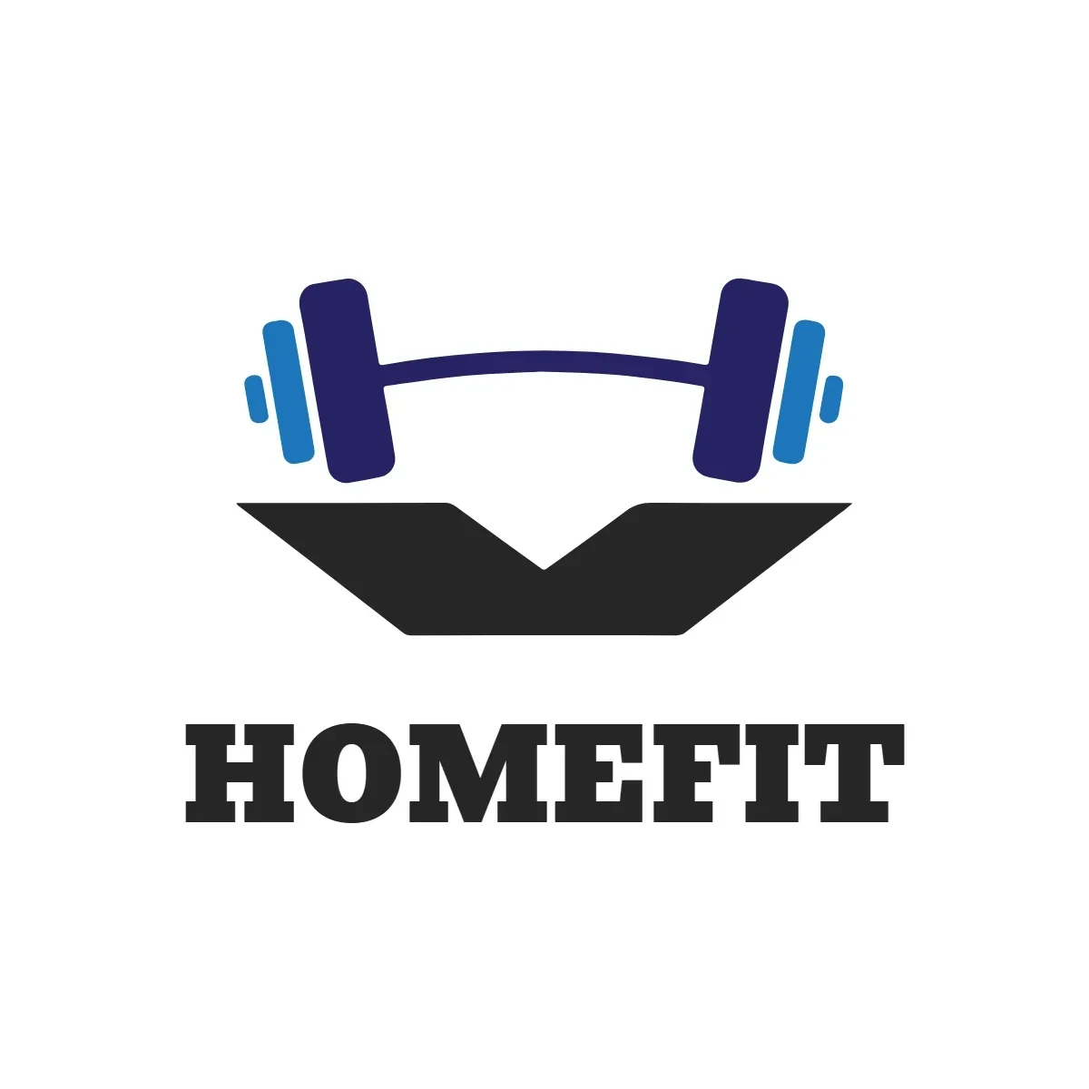 Free Home Gym Equipment Logo Template to Edit Online