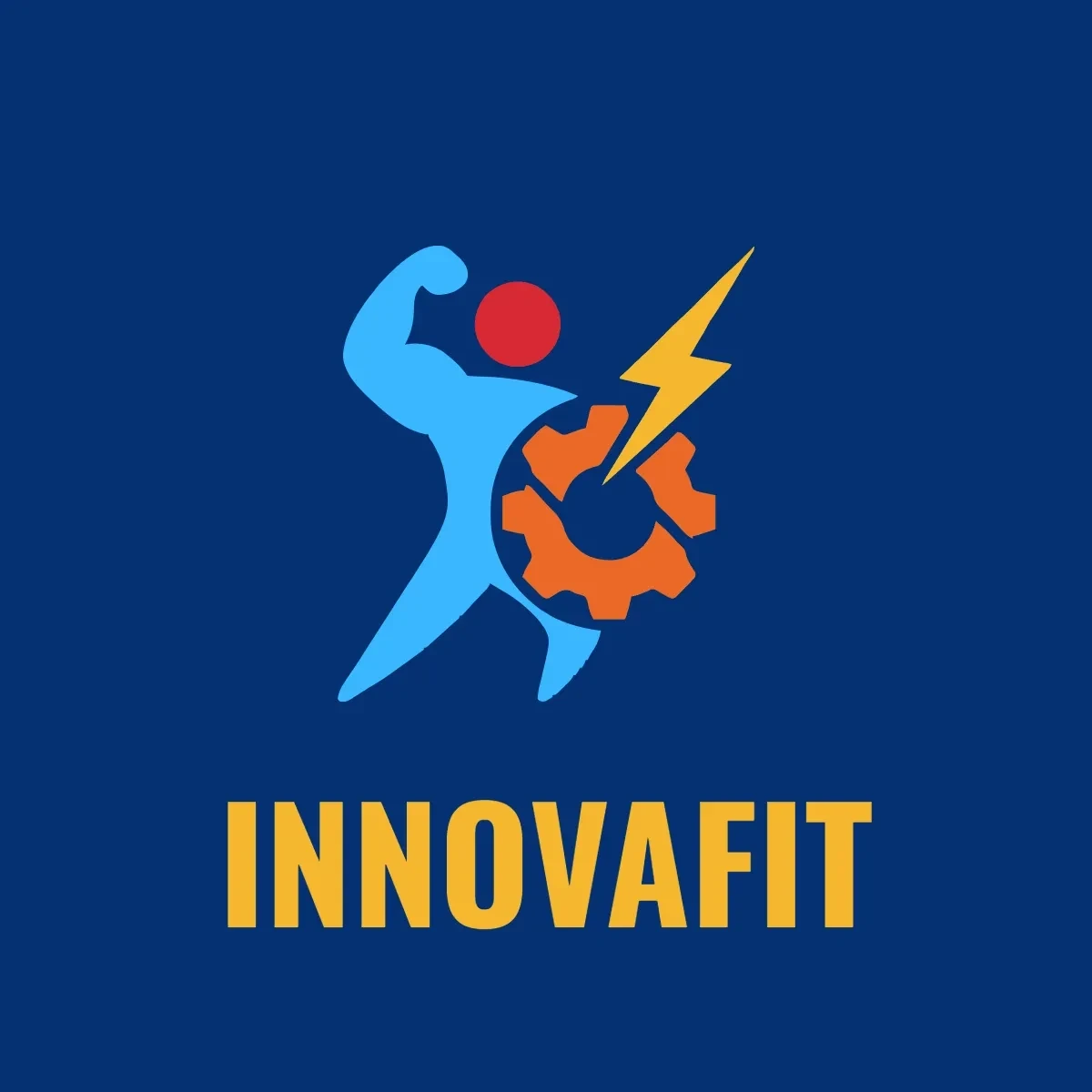 Free Gym Innovation Logo Template to Edit Online