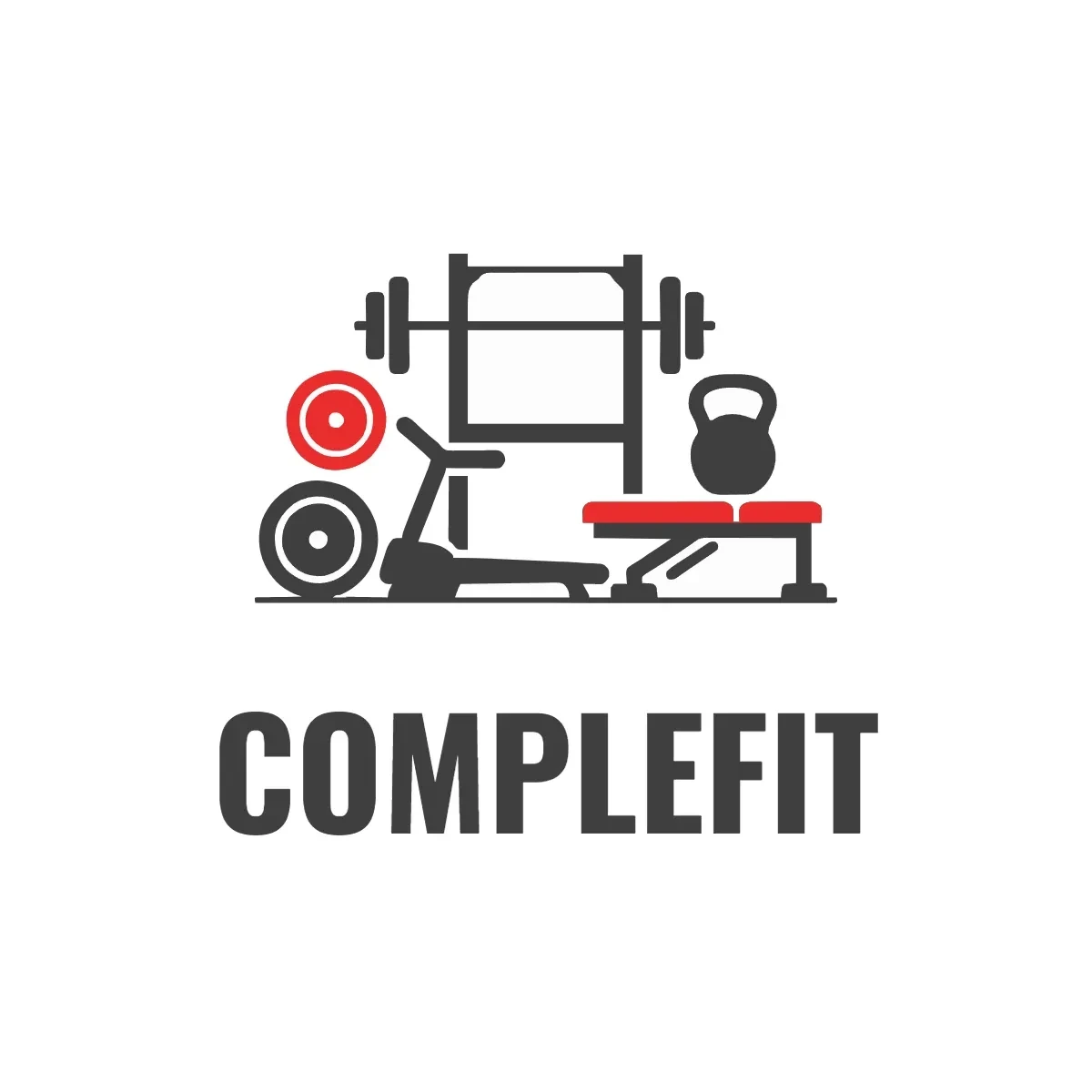 Free Complete Fitness Equipment Logo Template to Edit Online